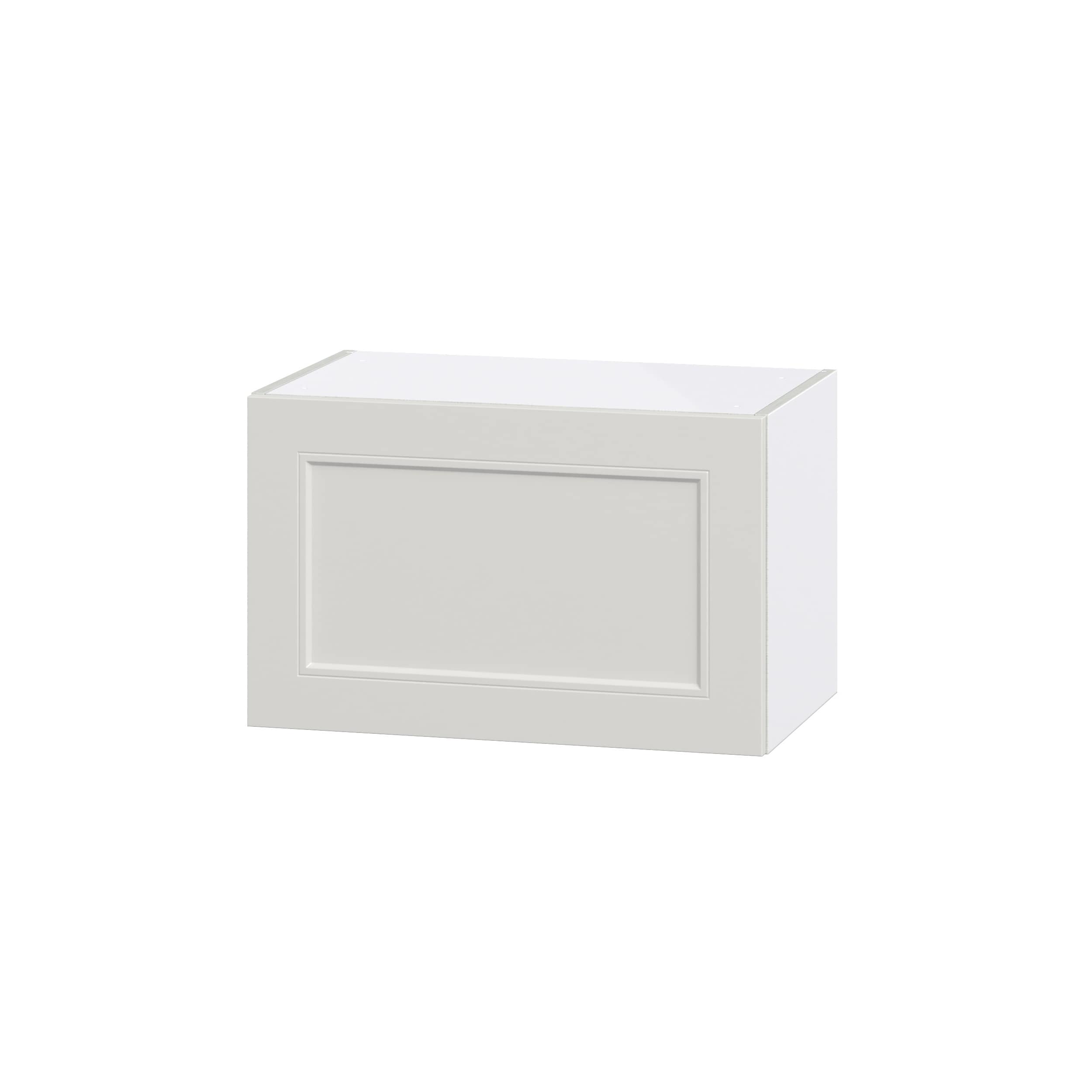 Hugo&Borg DSWLU2415-BE Belcourt 24-in W x 15-in H x 14-in D Painted Light Gray Wall Fully assembled Cabinet (Recessed Panel Shaker)