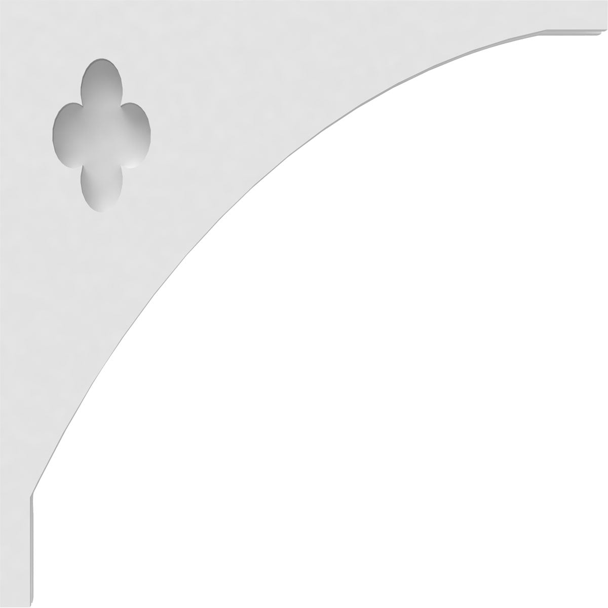Ekena Millwork CORP01X16X16TU corbels - View #3