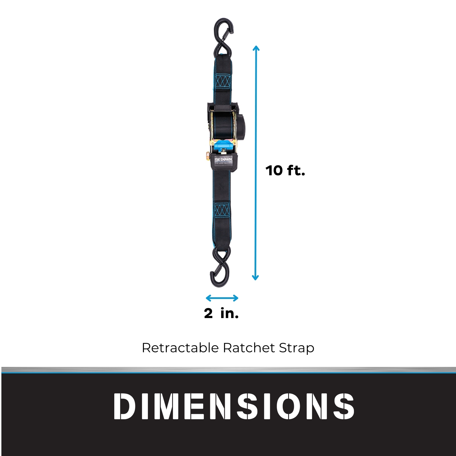 Tie Down 13993-BLK Tie-Downs - View #3