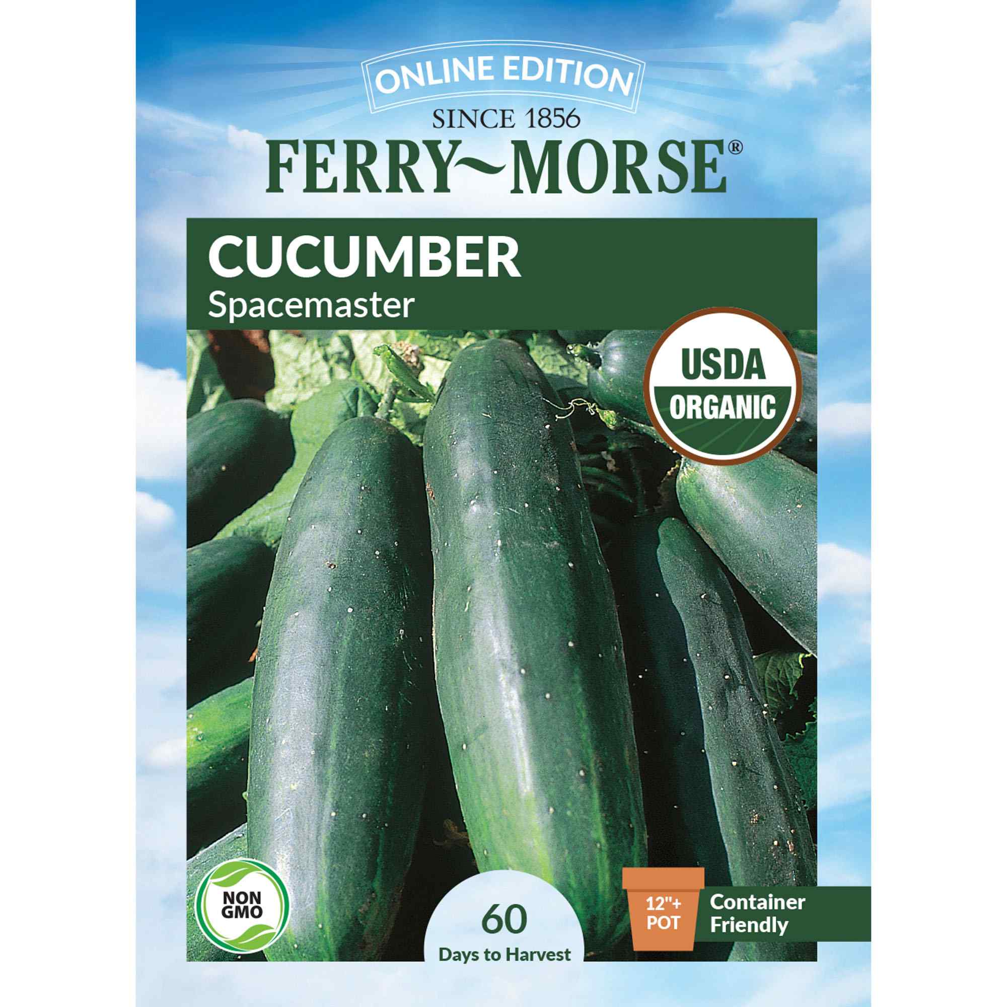 Ferry-Morse LC25.9715 Organic Cucumber Seeds 1.4 Gram(s)