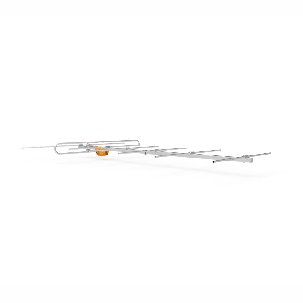 Televes Yagi Indoor/Outdoor HD; UHF; VHF TV Antenna - Silver, Amplified,  cULus Safety Listed in the TV Antennas department at