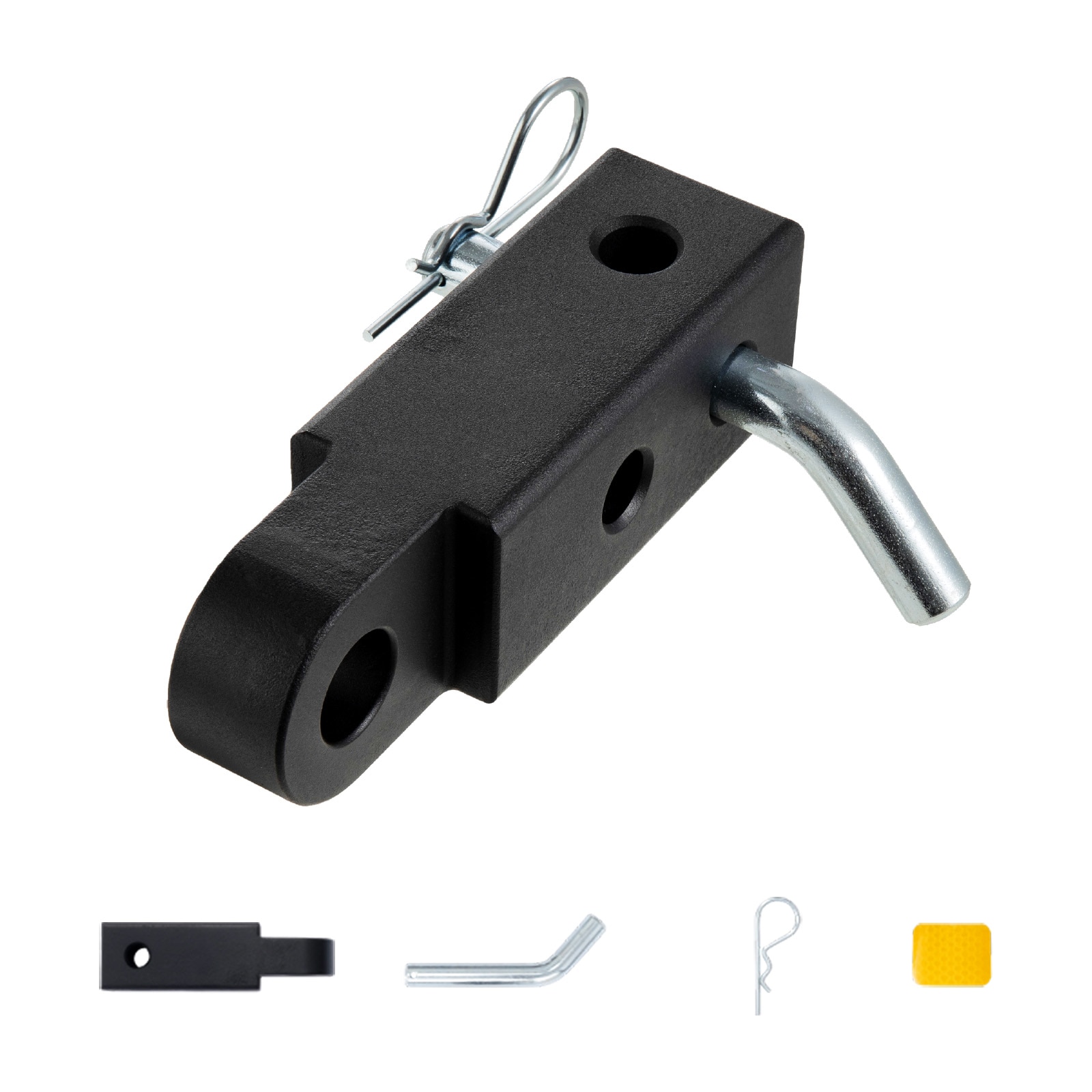 SVOPES 2inch Hitch Receiver Shackle. 52.900 lbs Load Capacity. Robust Towing Equipment. Trailer Hitch Lock Pin. For Trucks. Jeeps. Off-Road Vehicle Rescue. Aluminum Alloy #SVOPESSJLHJ2I08830V0