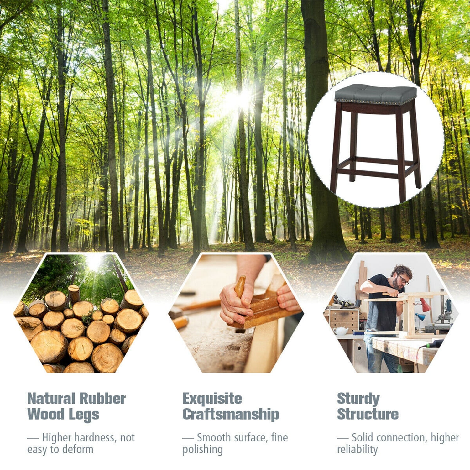 WELLFOR TRX-646AC stools - View #5
