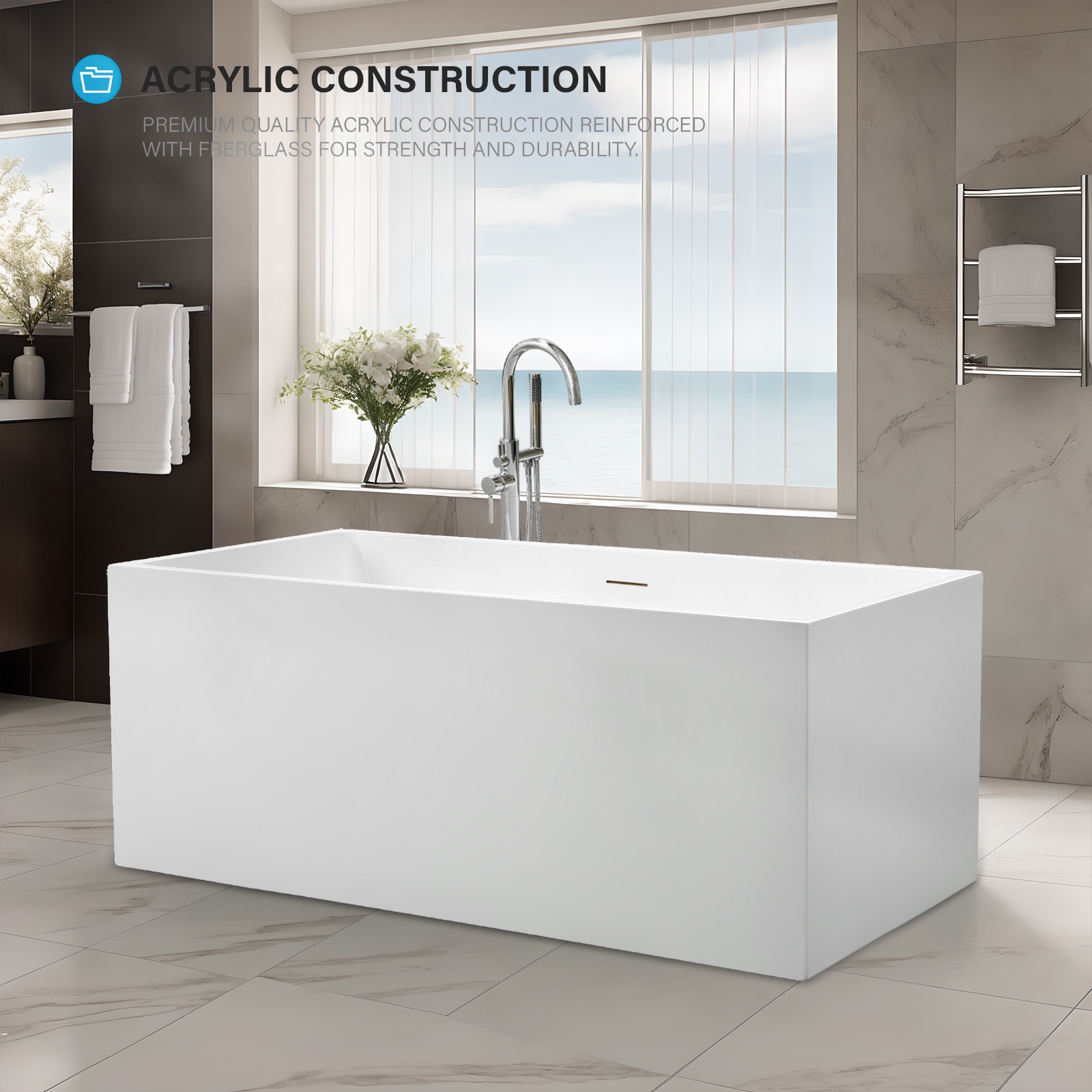 Vanity Art VA6813B-S-IO bathtubs - View #4