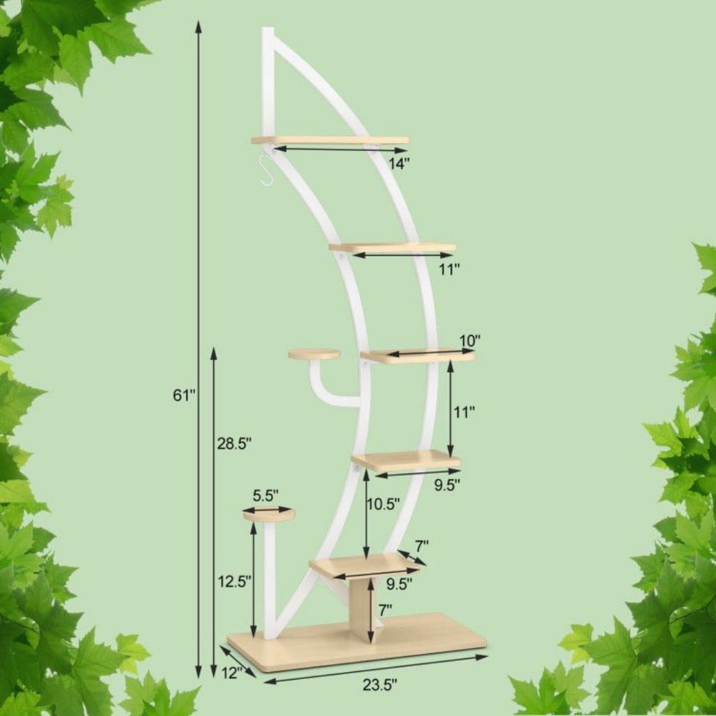 AHIOU HOME ZAAHD-HGW12YPS Plant-Stand - View #9