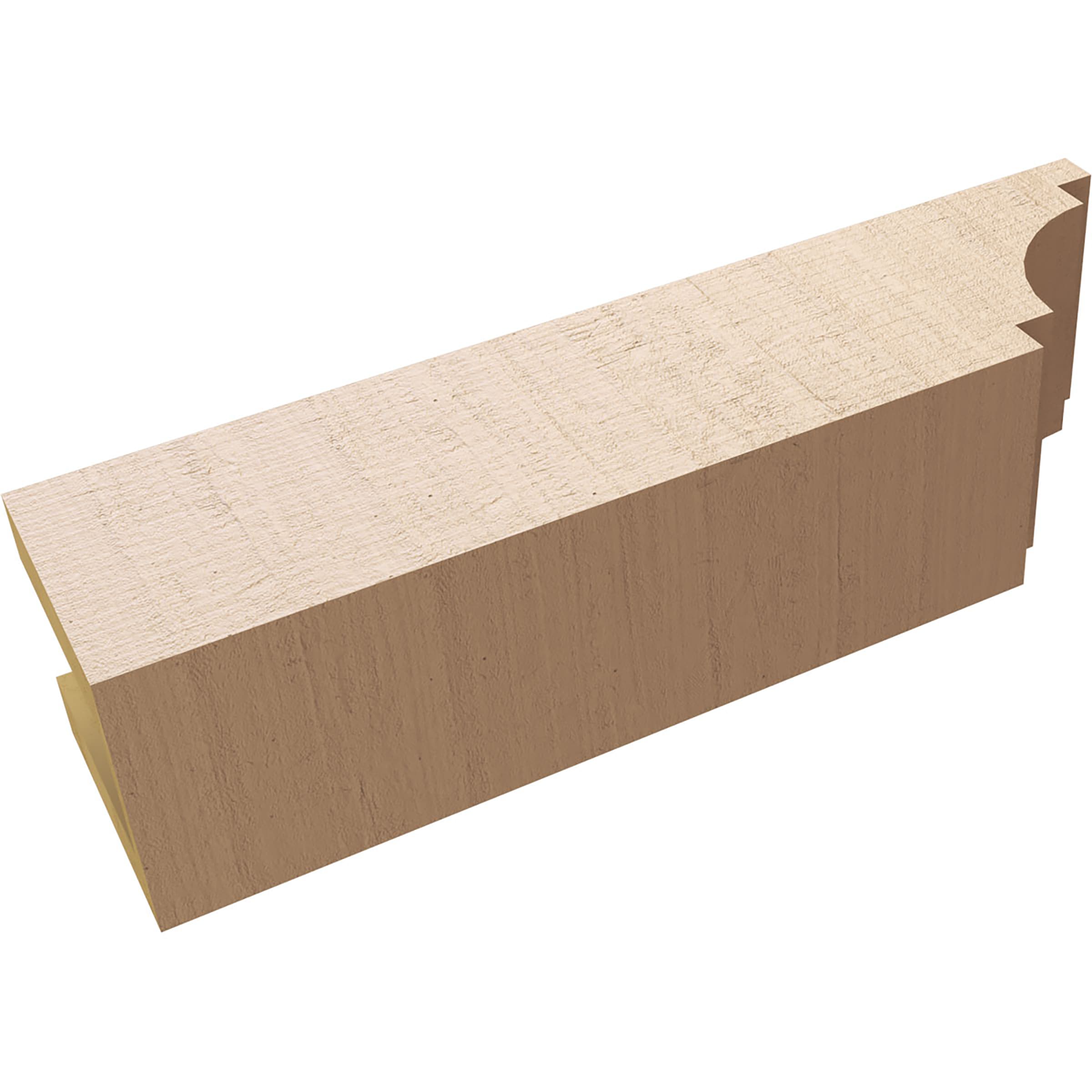 Ekena Millwork RFTU04X04X16MEDRCPR Exterior-Brackets-Braces - View #6