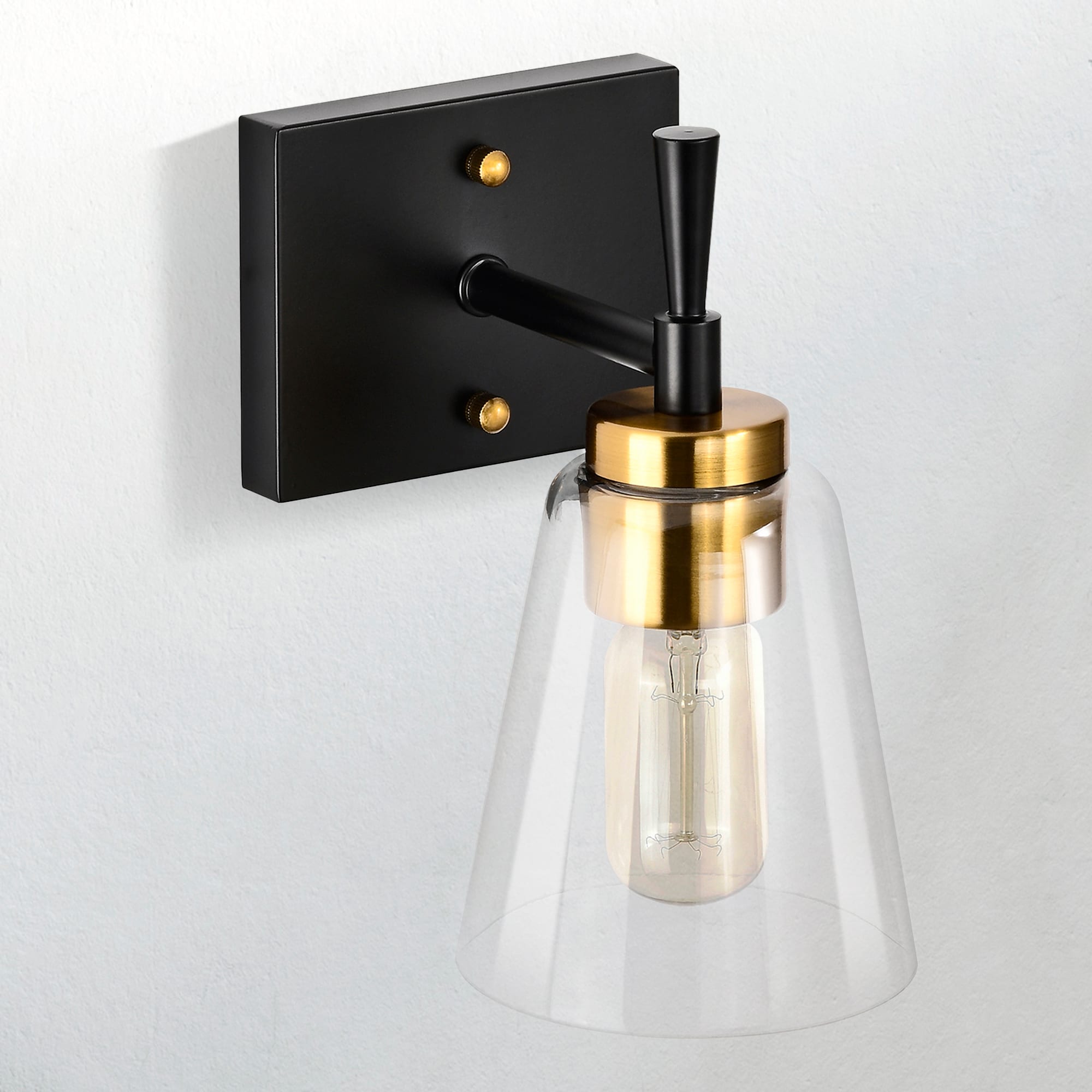 Edvivi EW6684BKAB Briarwood 5.1-in 1 -Light Antique Brass Modern/contemporary Vanity light