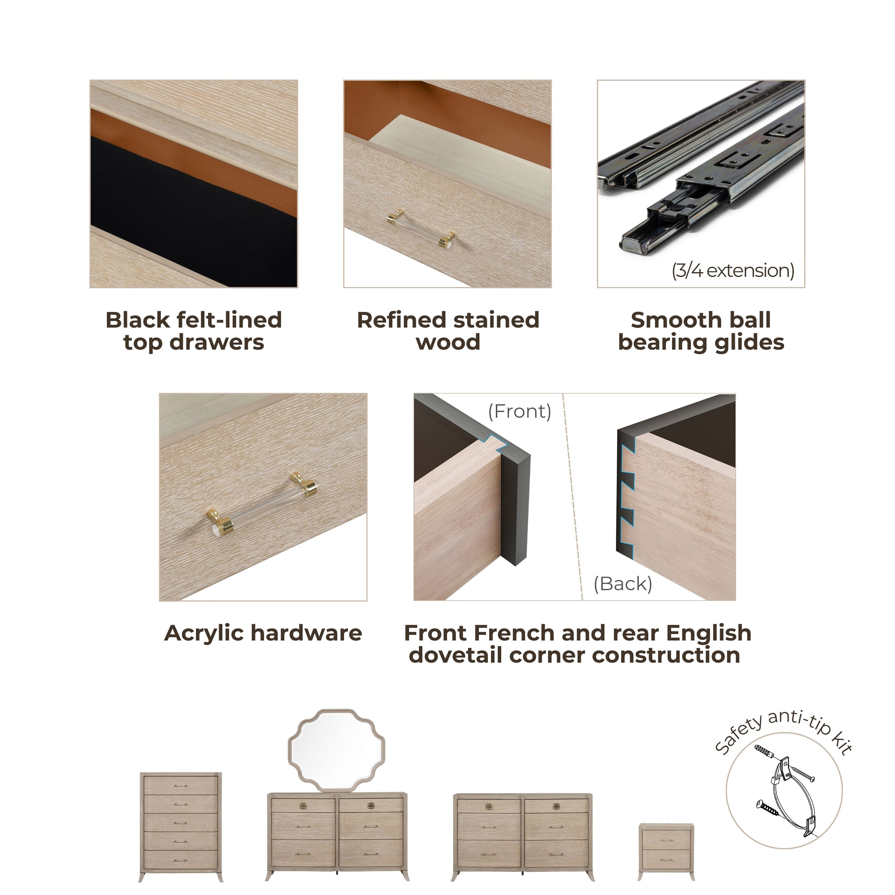 Furniture of America IDFN7424AK-2NSD Bedroom-Sets - View #17