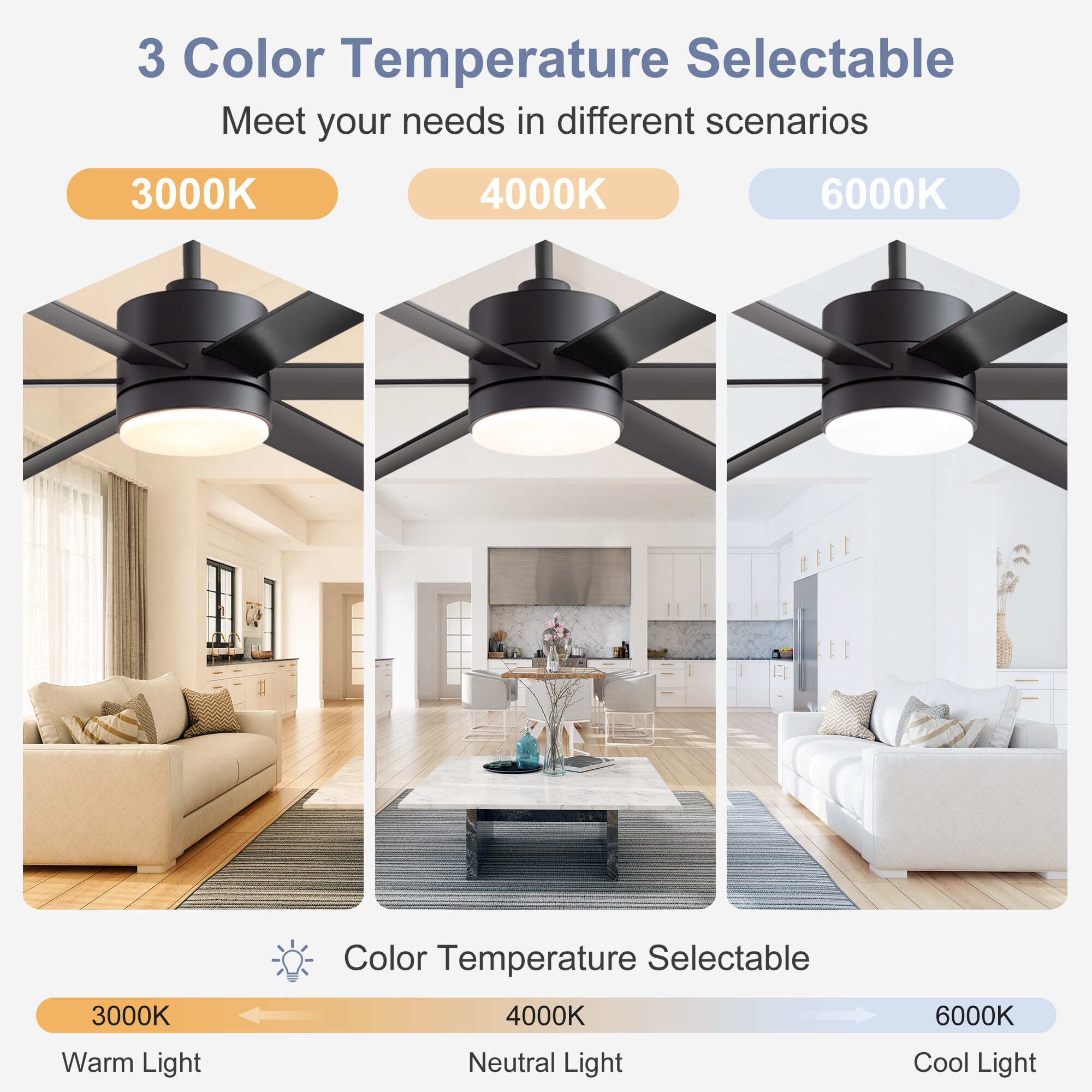 Airsurfer AS-29014-BK Ceiling-Fans - View #4