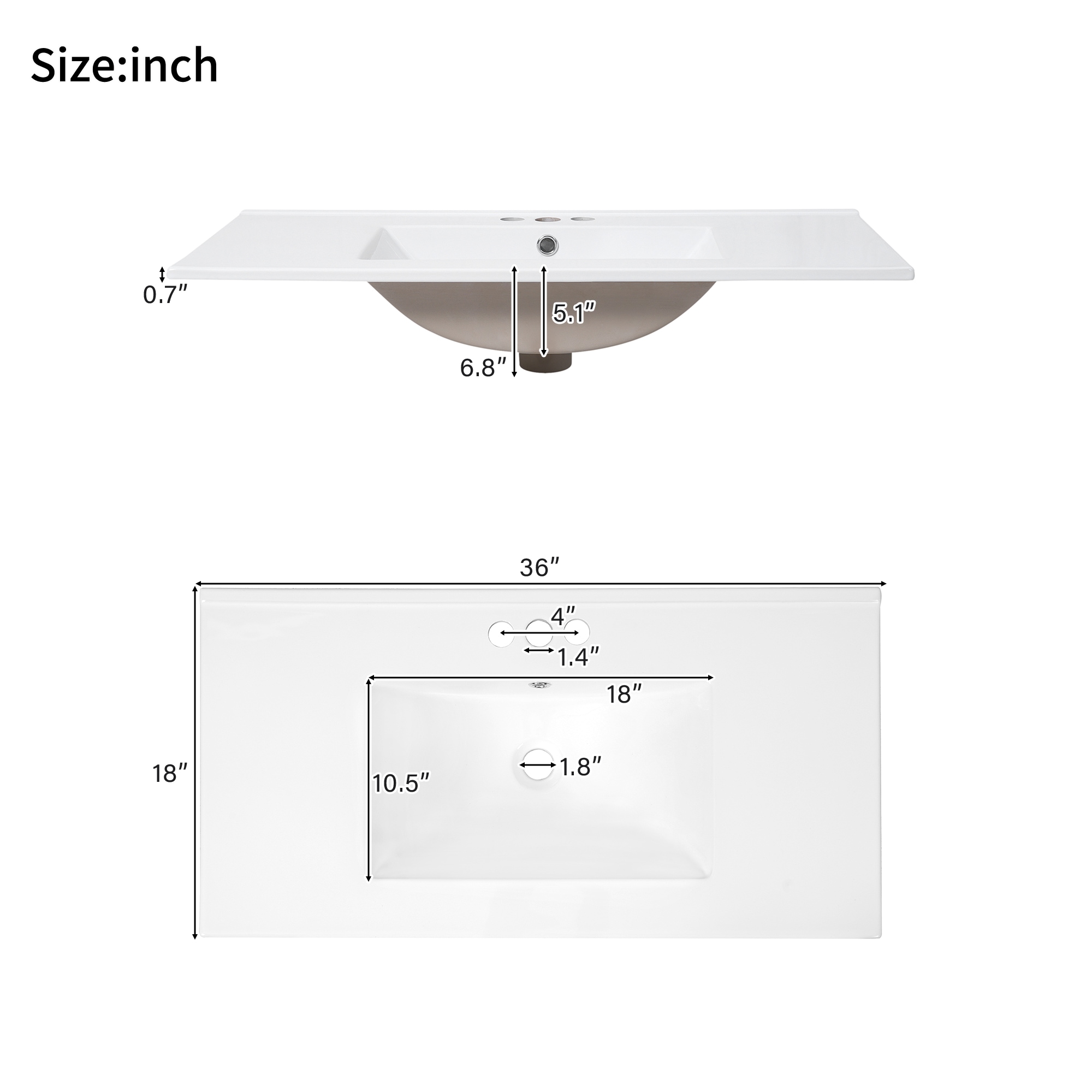GDFStudio 345620 Bath-Vanity-Combo - View #6
