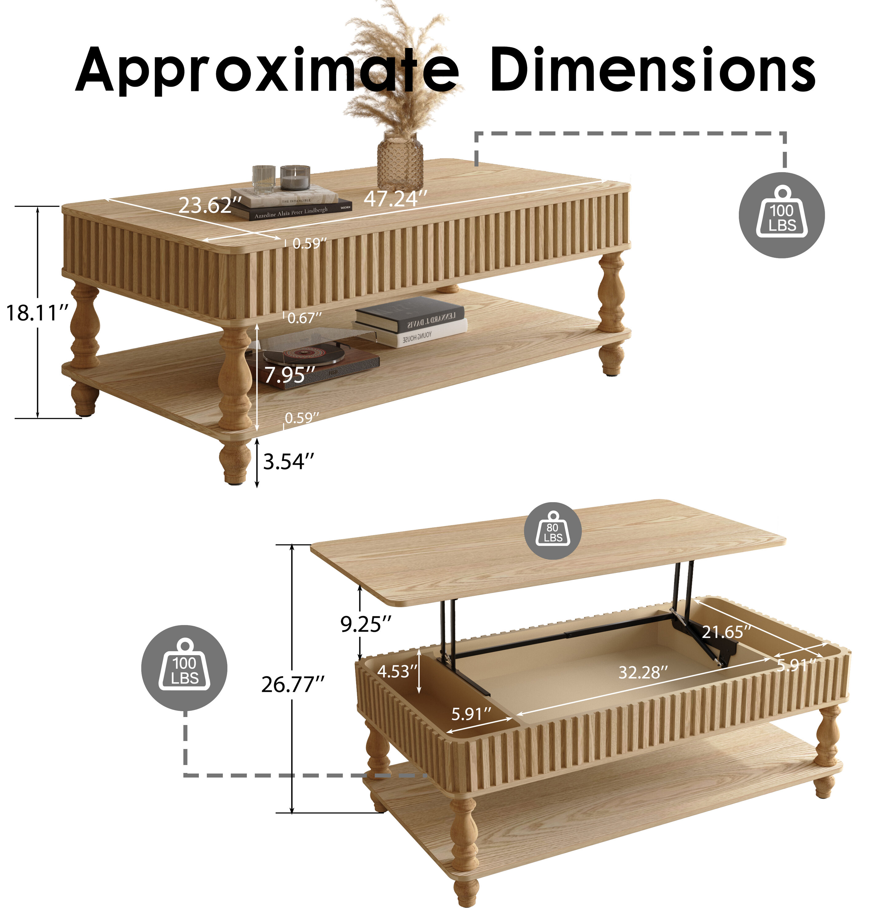 KTMBDW W1445P370478 Coffee-Tables - View #4