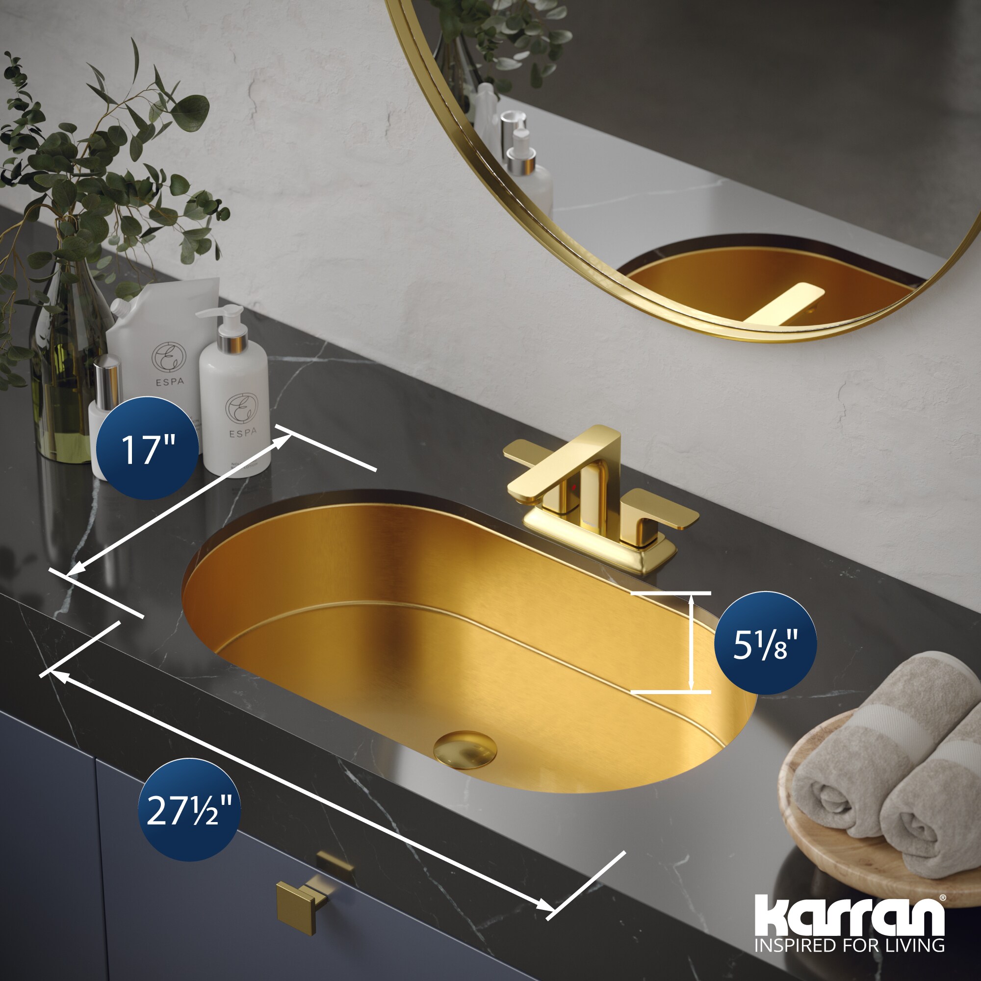 Karran CCU200G Bath-Sink - View #4