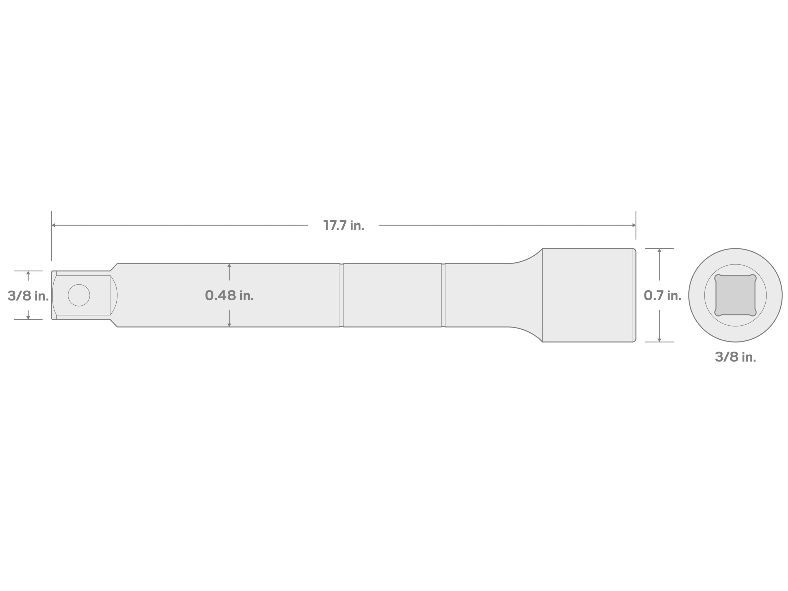 TEKTON SHA11118 Socket-Extensions - View #4