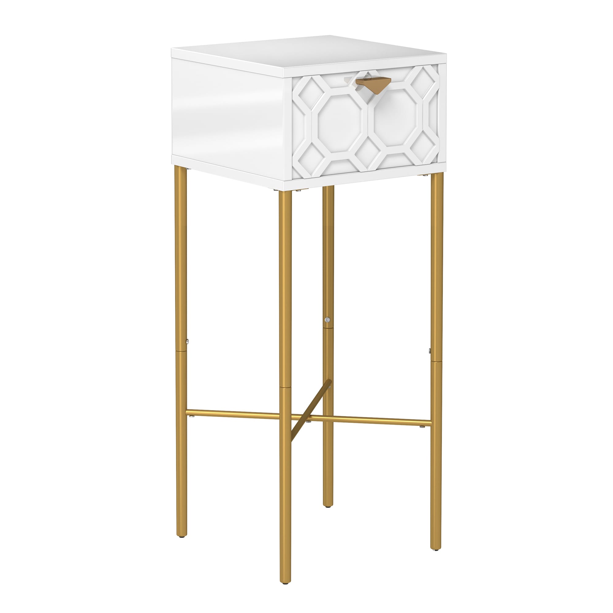 Clihome CL-CN1-WH End-Tables - View #2