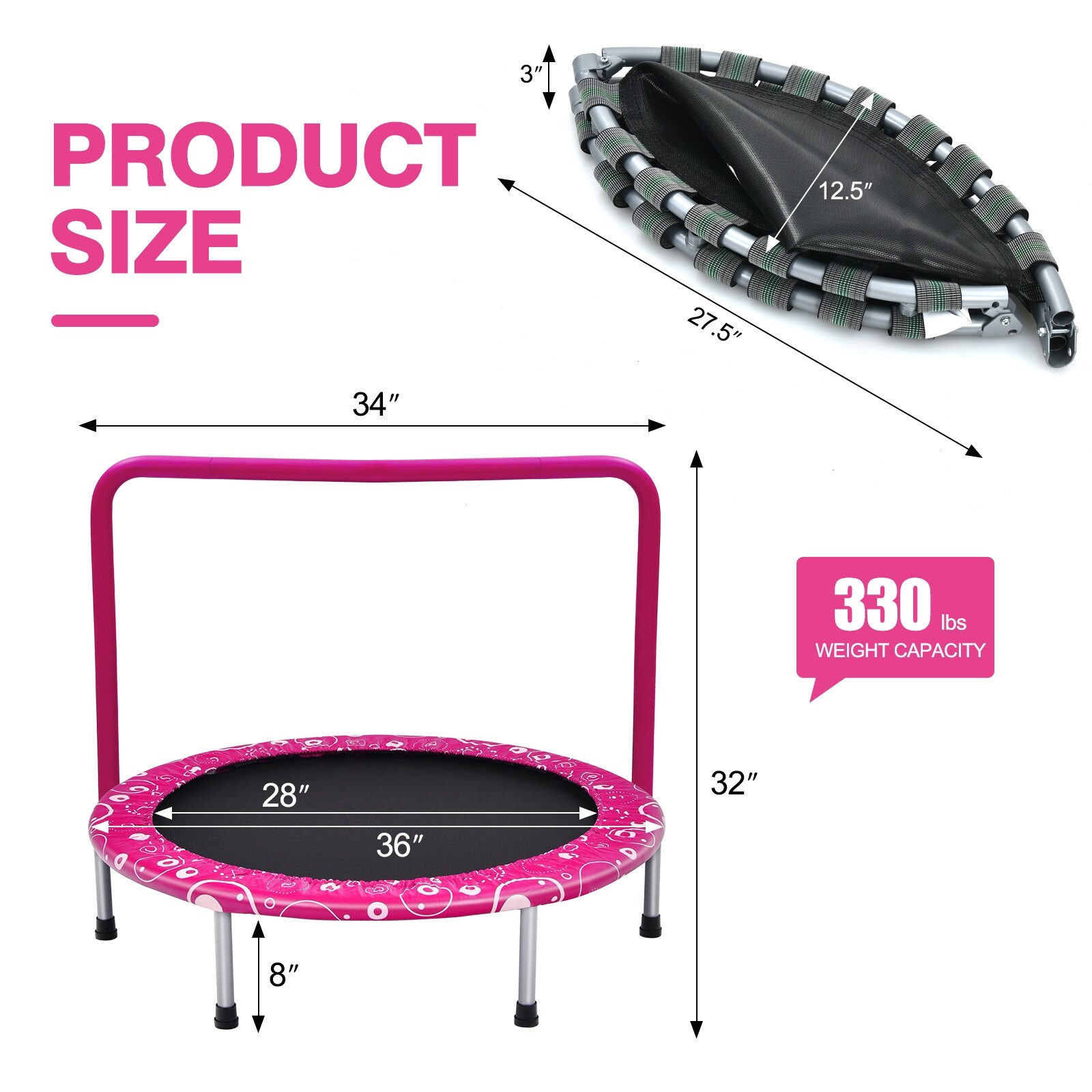 Slickblue D-CO-IP60001WT trampolines - View #8
