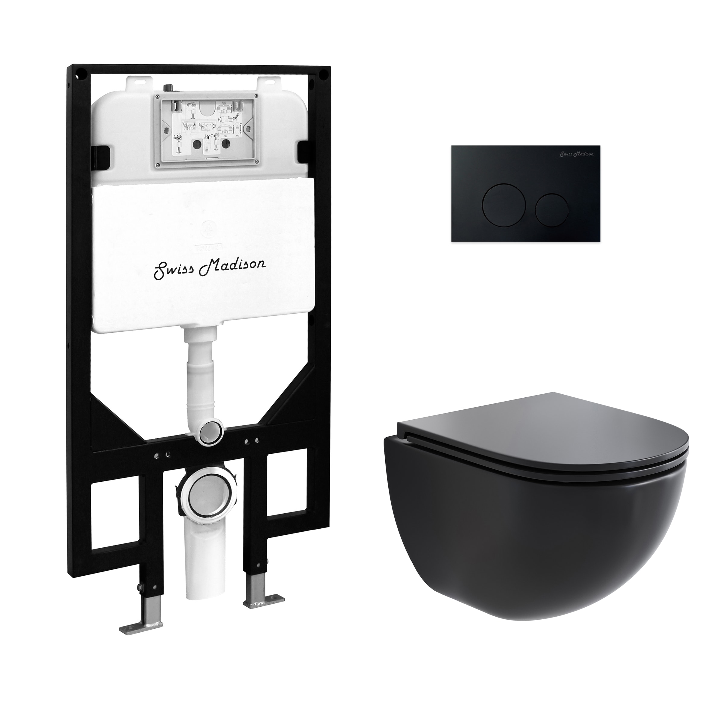 Swiss Madison SM-25-WTANG01MB toilets - Thumbnail View #2