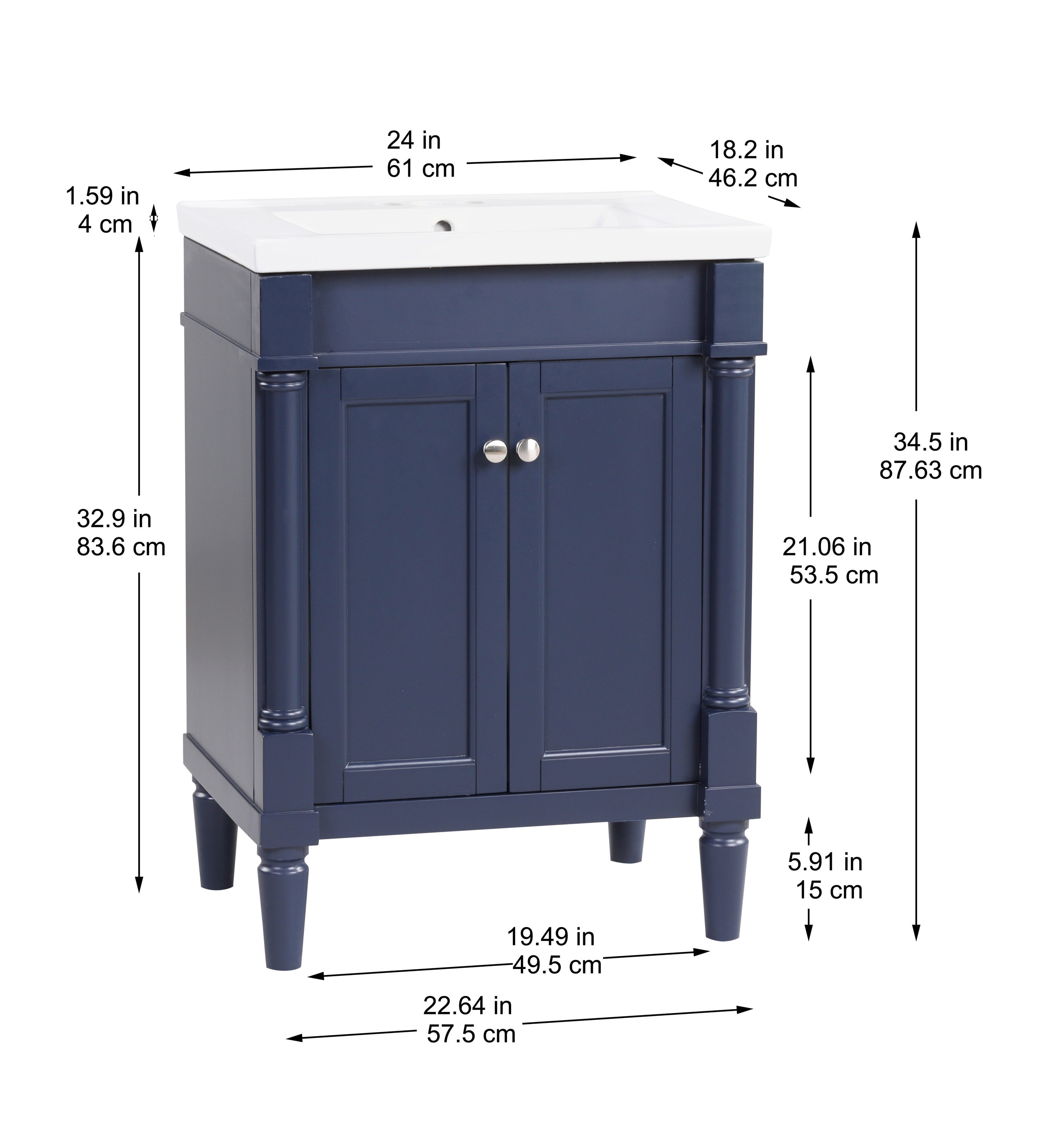 allen + roth BV-8369 Bath-Vanity-Combo - View #12