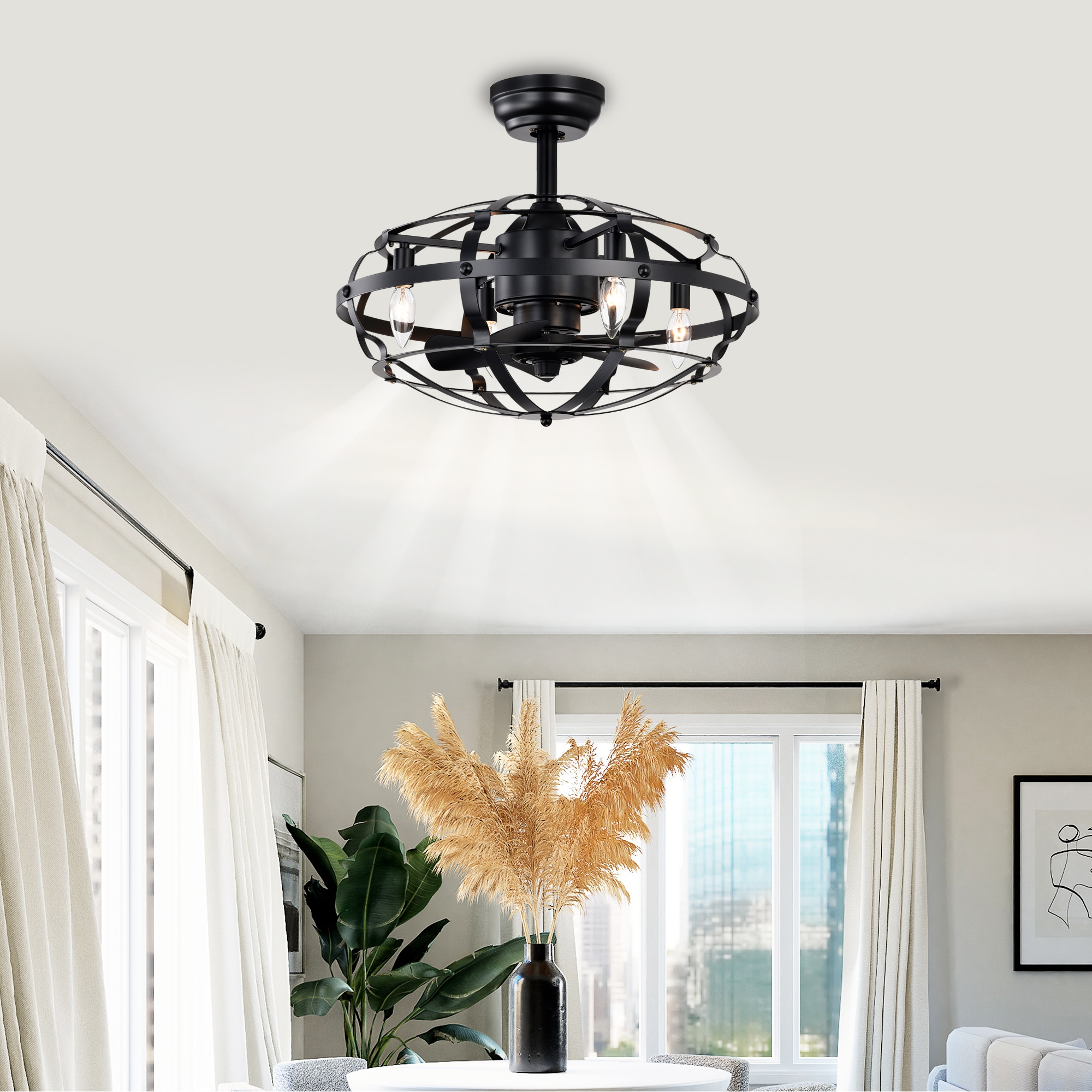 LTMATE LSHEM-3042BL Ceiling-Fans - View #3