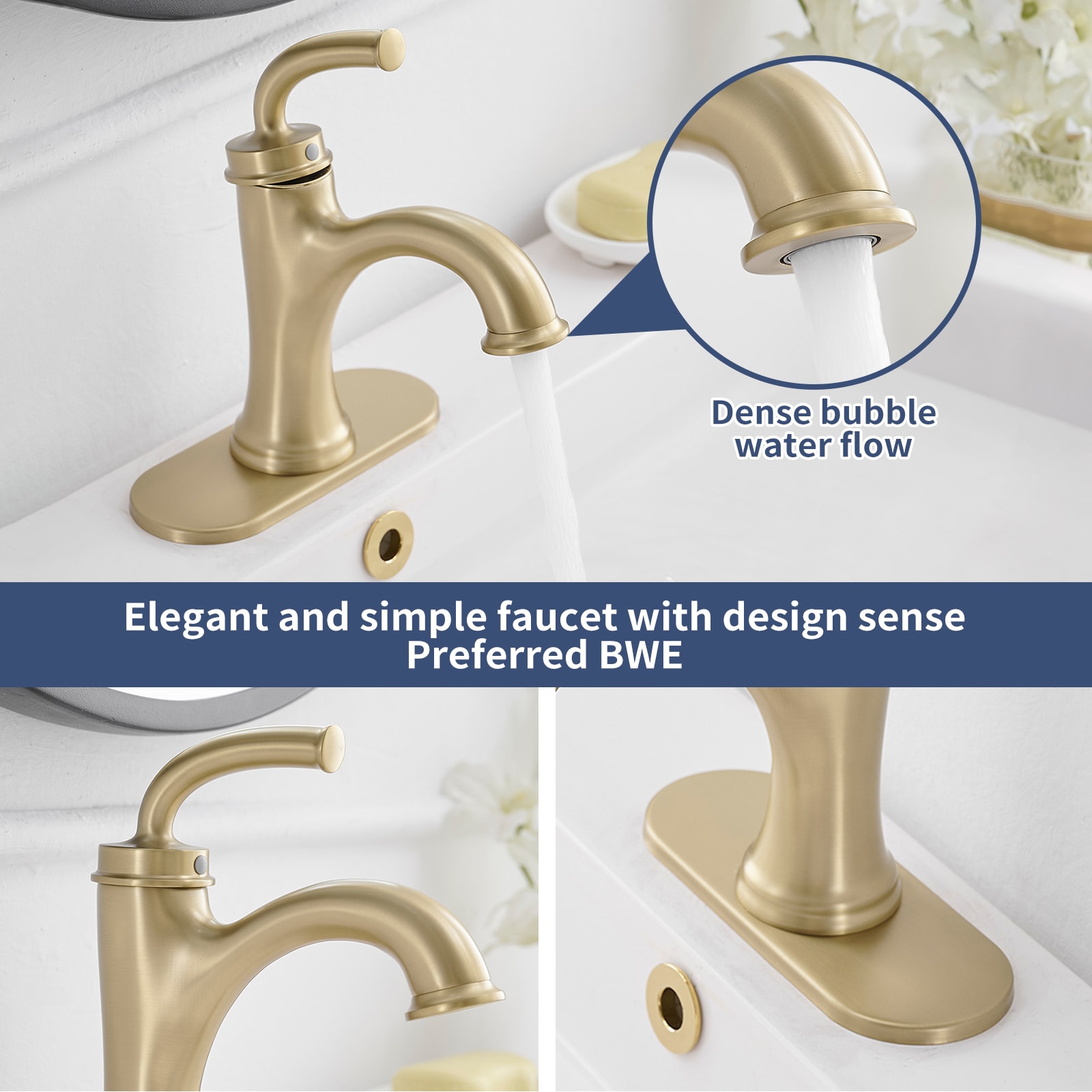 BWE C-9009-BG Lavatory-Faucets - View #2