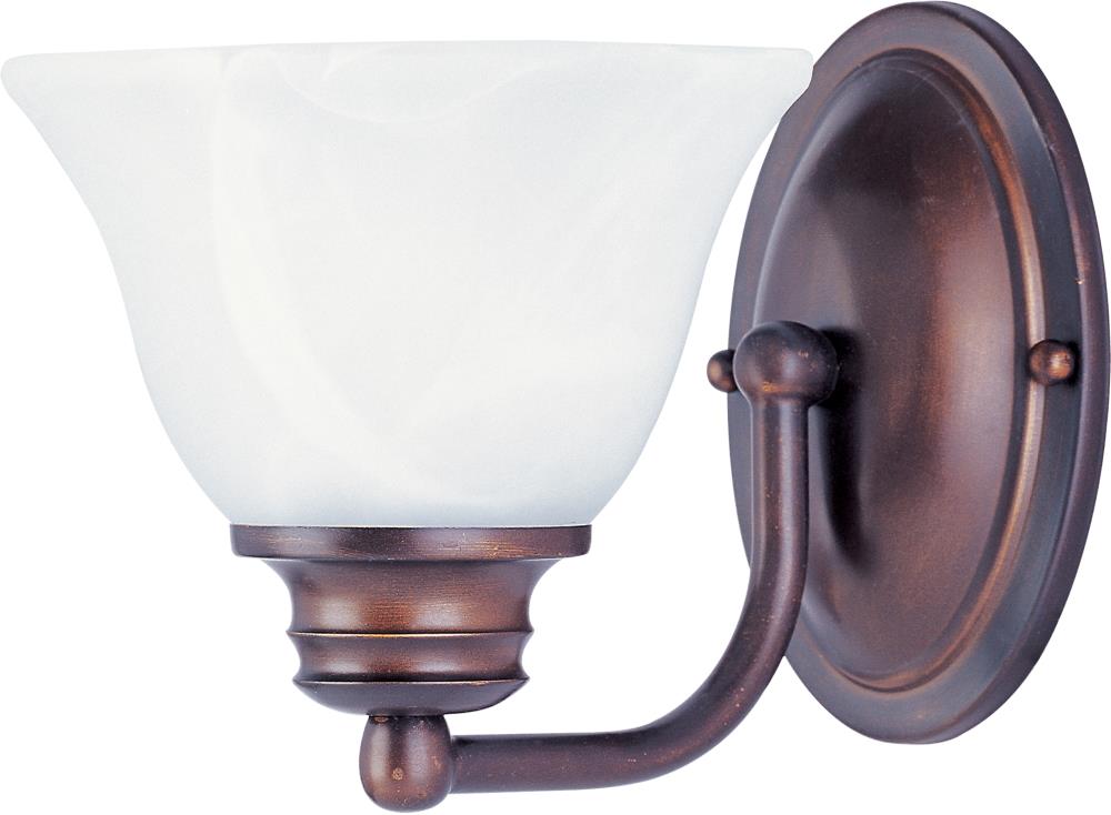 Maxim Lighting Malaga 6-in W 1-Light Oil Rubbed Bronze Wall Sconce in ...