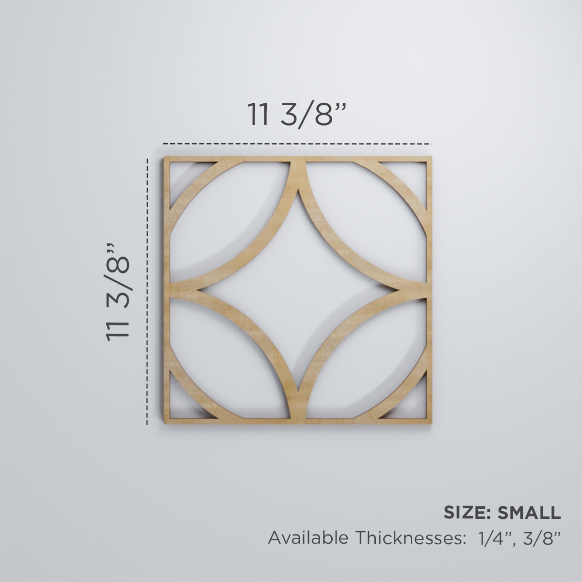 Ekena Millwork WALW12X12X0375CROBI Wall-Panels - View #3