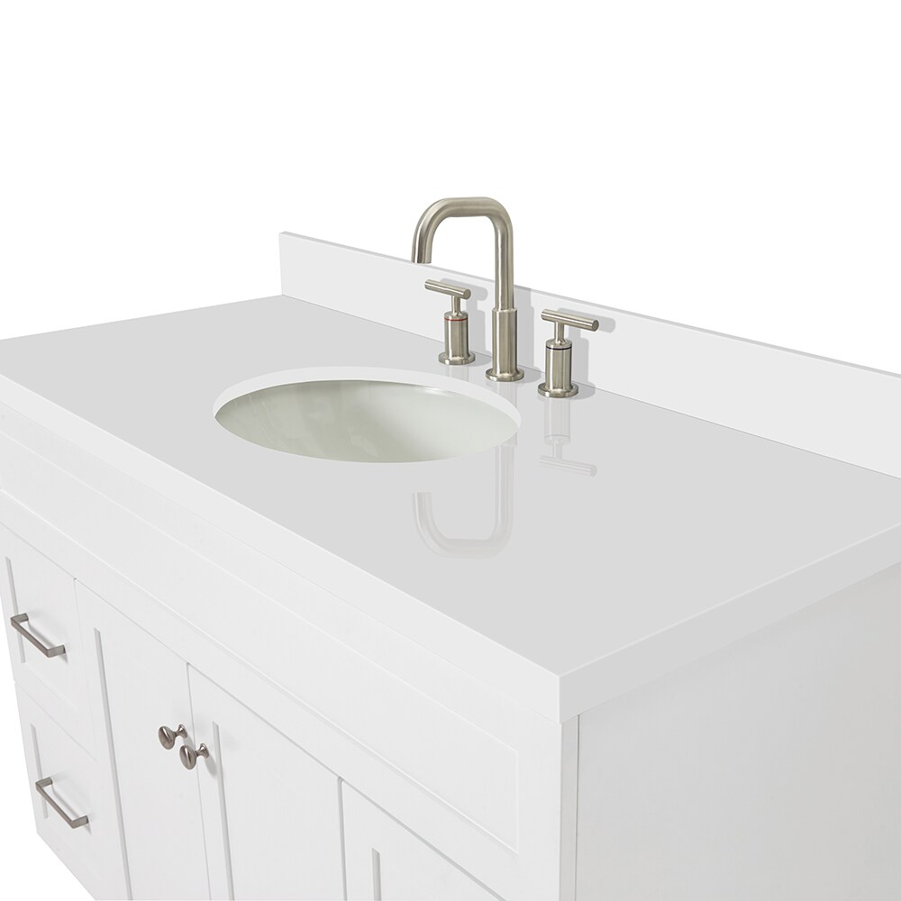 ARIEL F049SWQOVOWHT Bath-Vanity-Combo - View #8