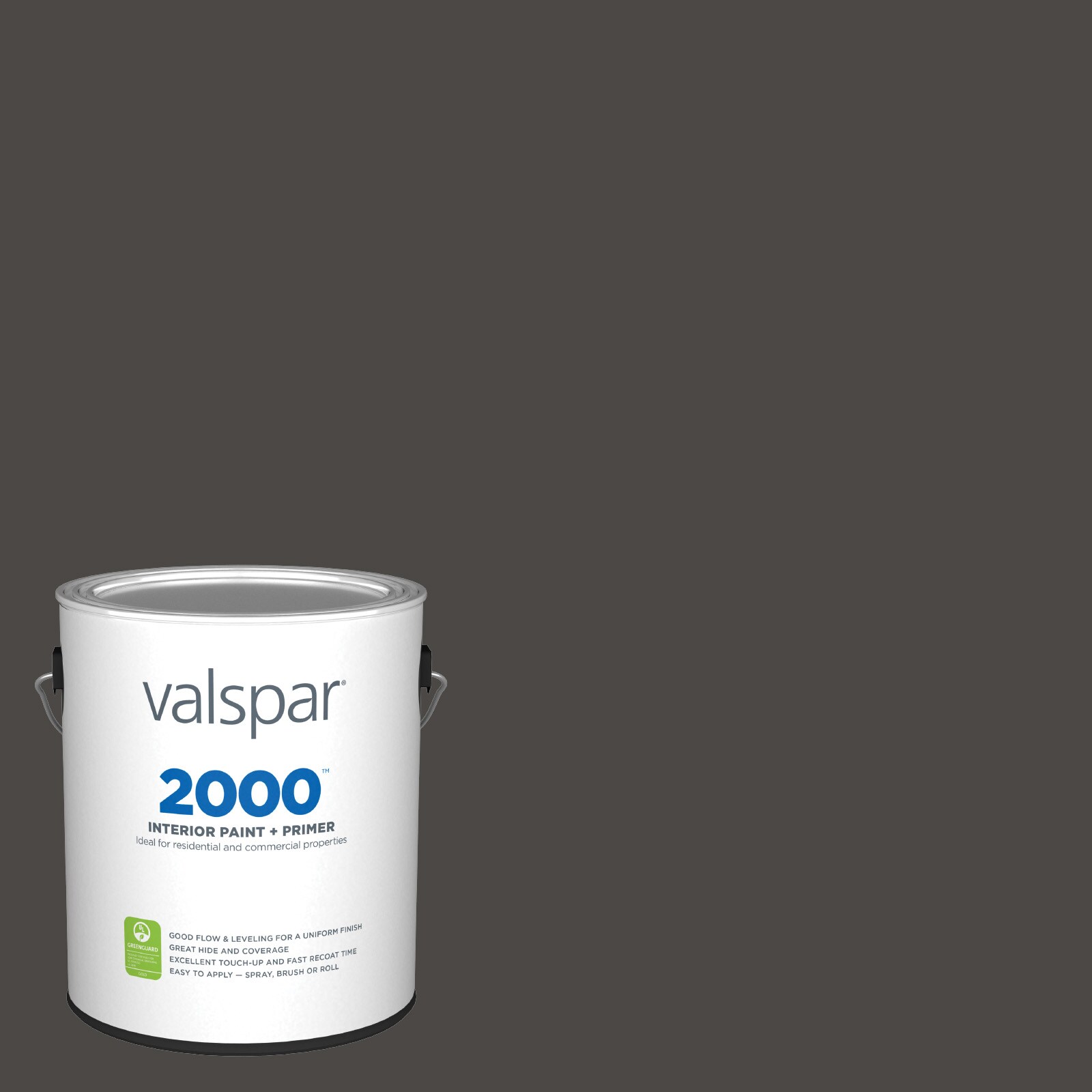 Valspar 6011-1-28328 2000 Flat Fired Earth 6011-1 Latex Interior Paint Paint + Primer ( 1-gallon )