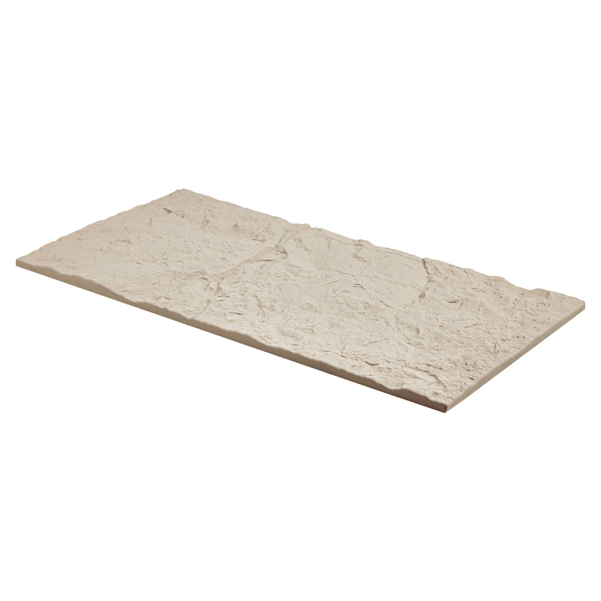 HyperDrop Cart PU 3D Wall Panels 48 x 24 in Natural Stone Imitation Wall Art Tiles for Interior Home Decor 4 Pack