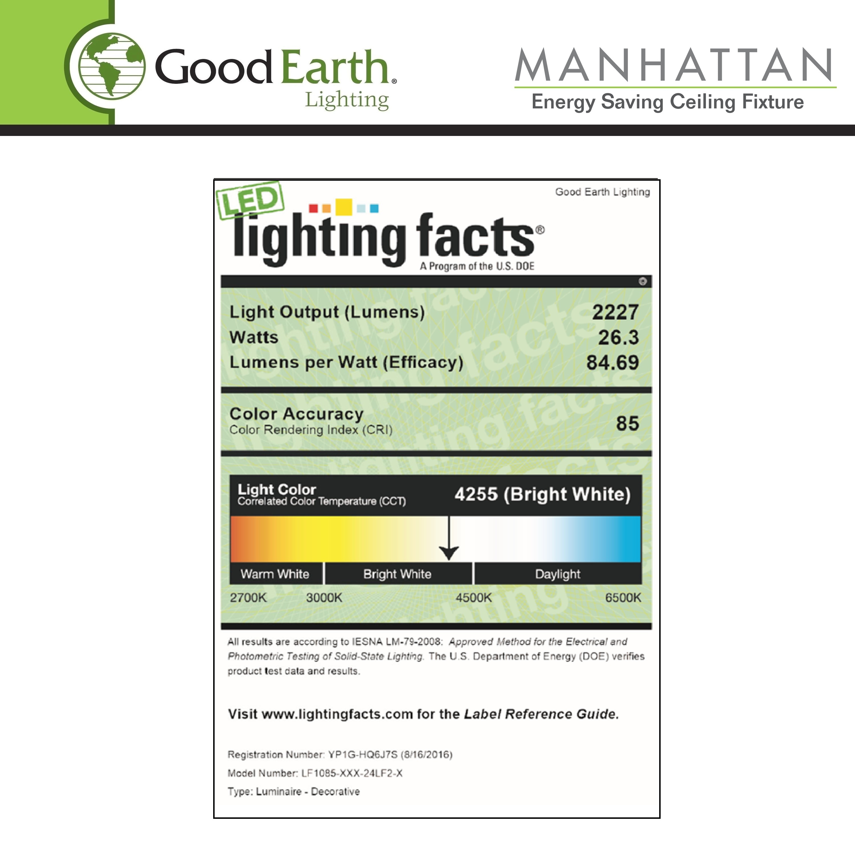 Good Earth Lighting LF1085-NK7-24LF2-G flushmounts - View #8