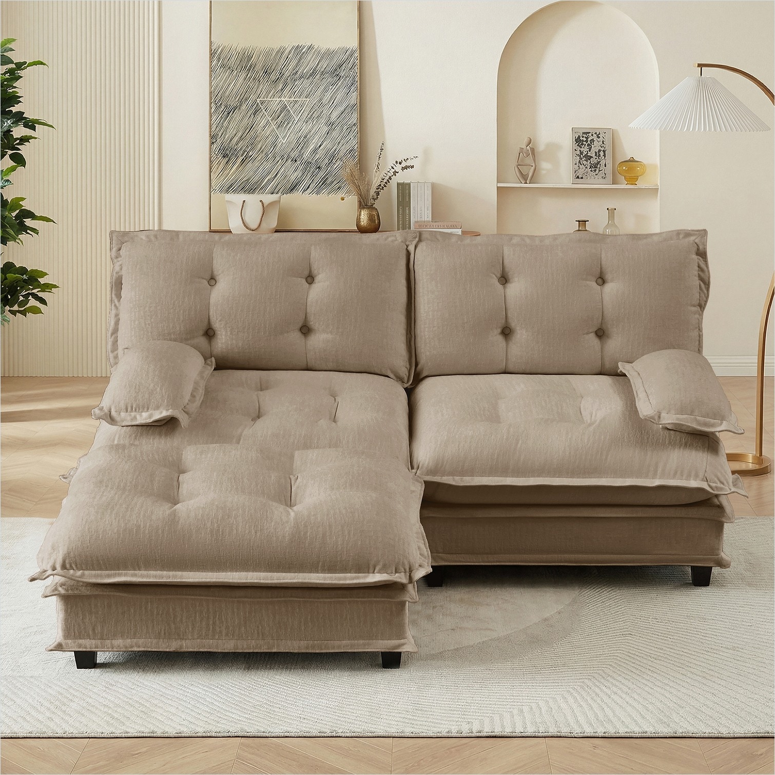 SUNCREAT YLW015LQXU2Q Sofas-Loveseats - View #2