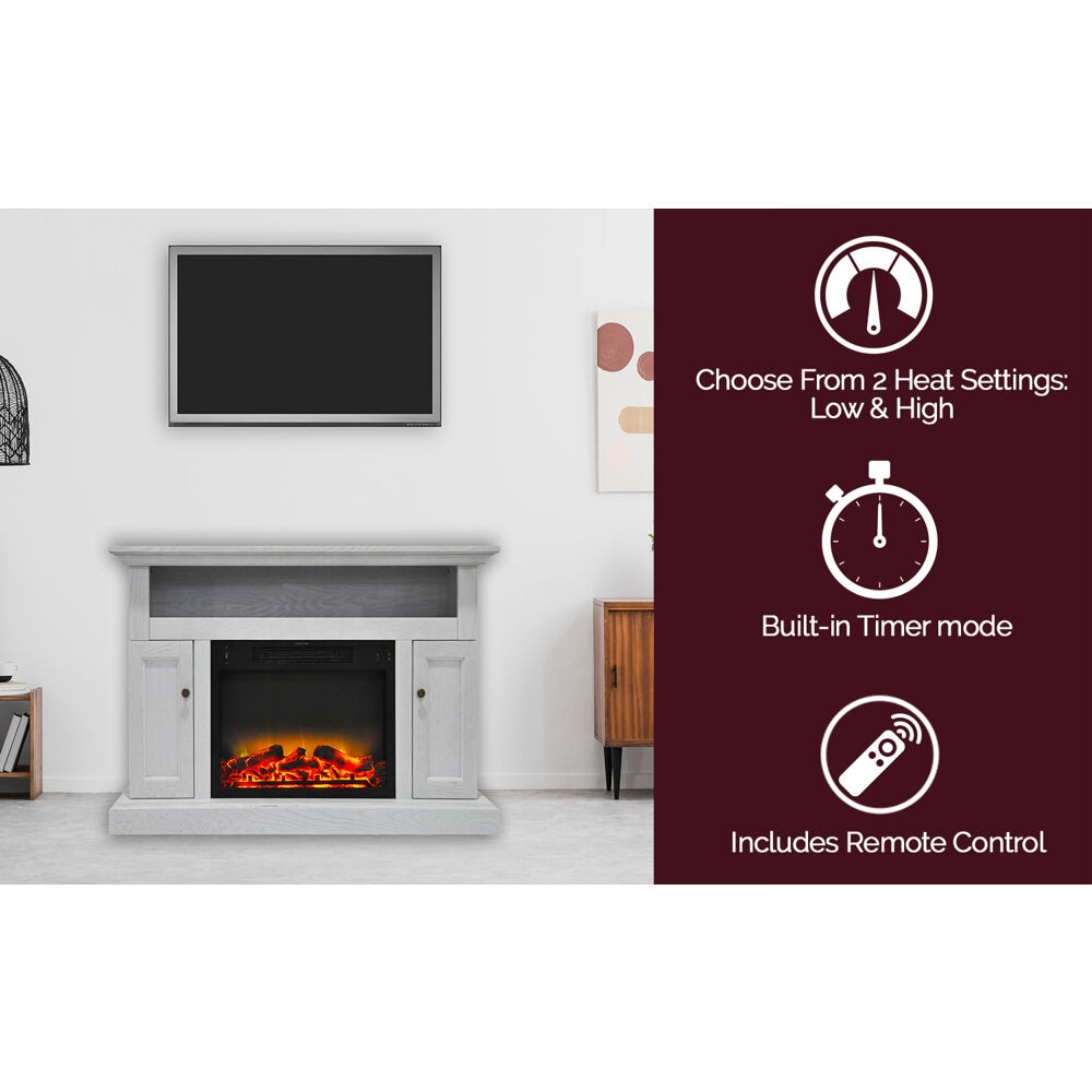 Cambridge CAM5021-2WHTLG2 Electric-Fireplaces - View #5