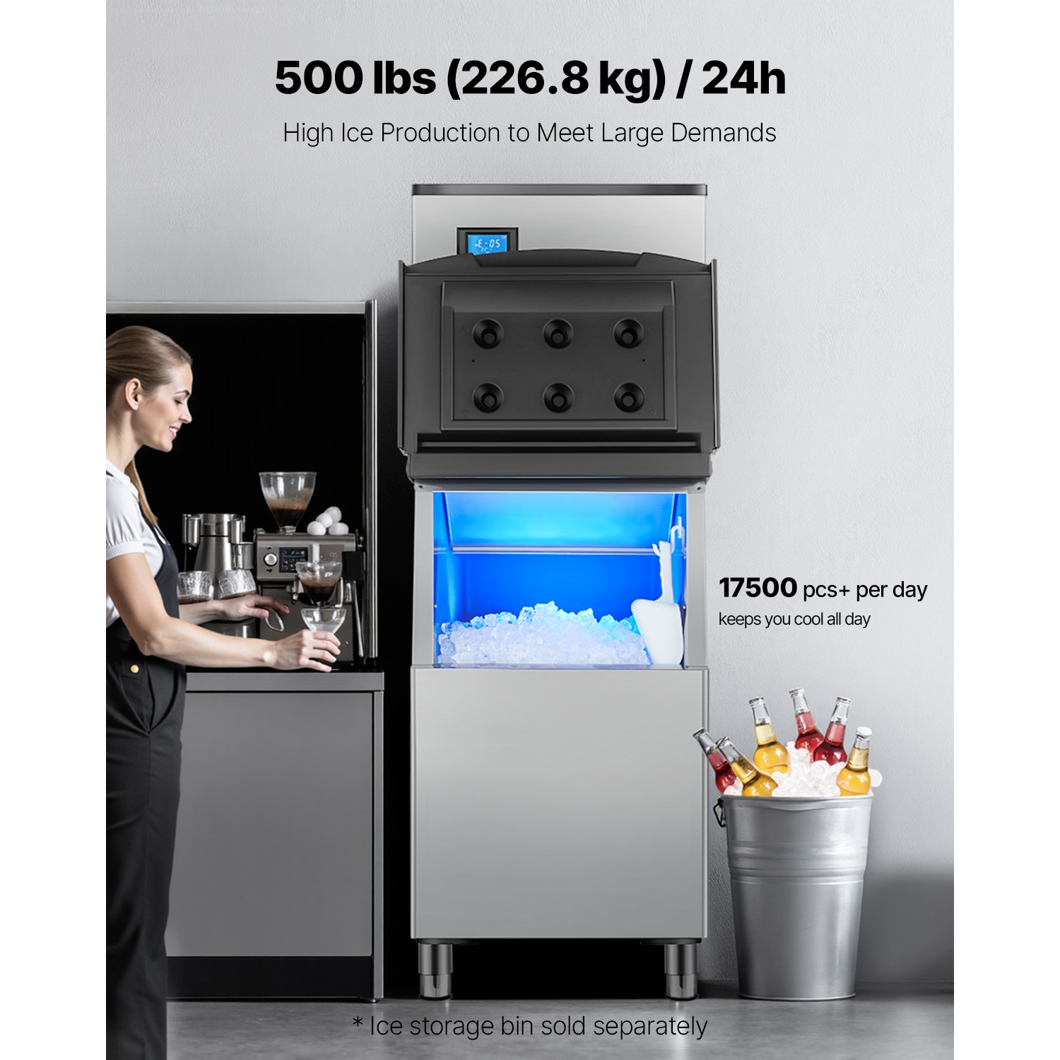VEVOR FBXXRJYSGMC8LI310V1 Icemaker-Access - View #4