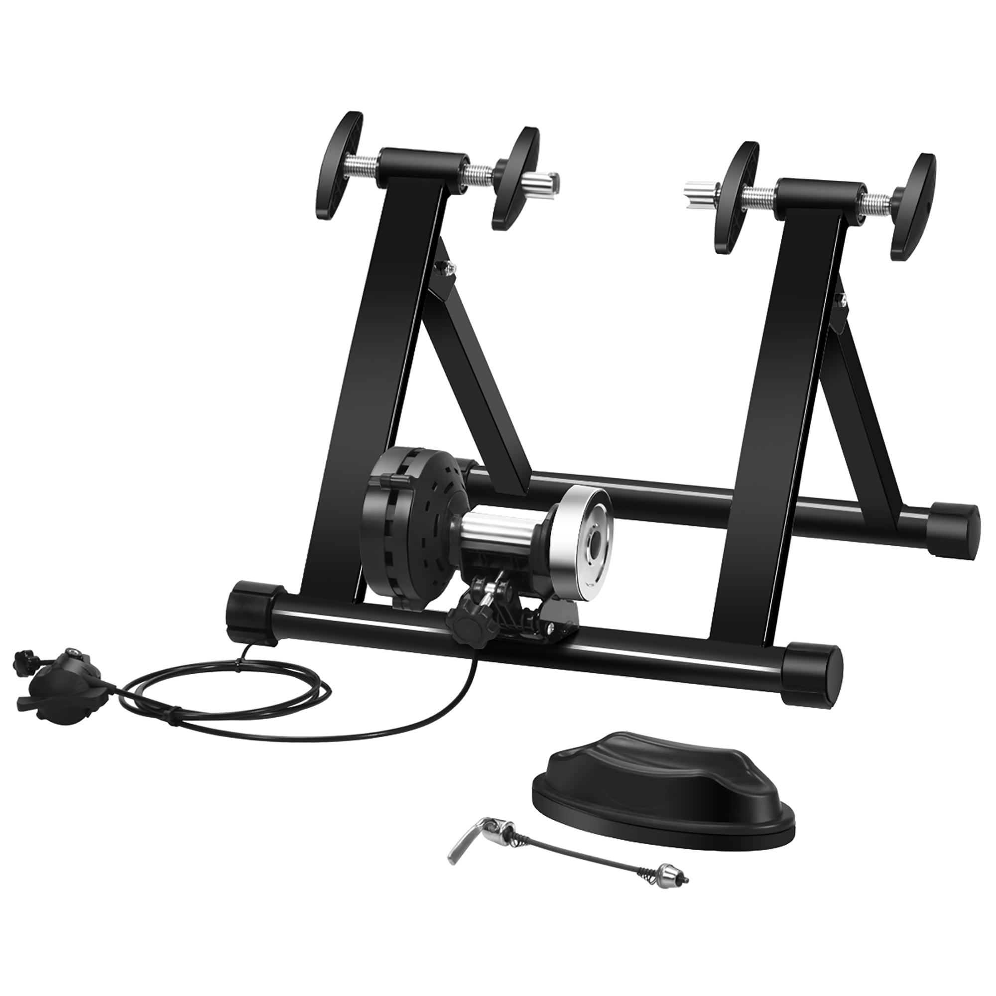 Indoor Exercise Bike Trainer Stand Portable Magnetic 6 Level Resistance Training 
