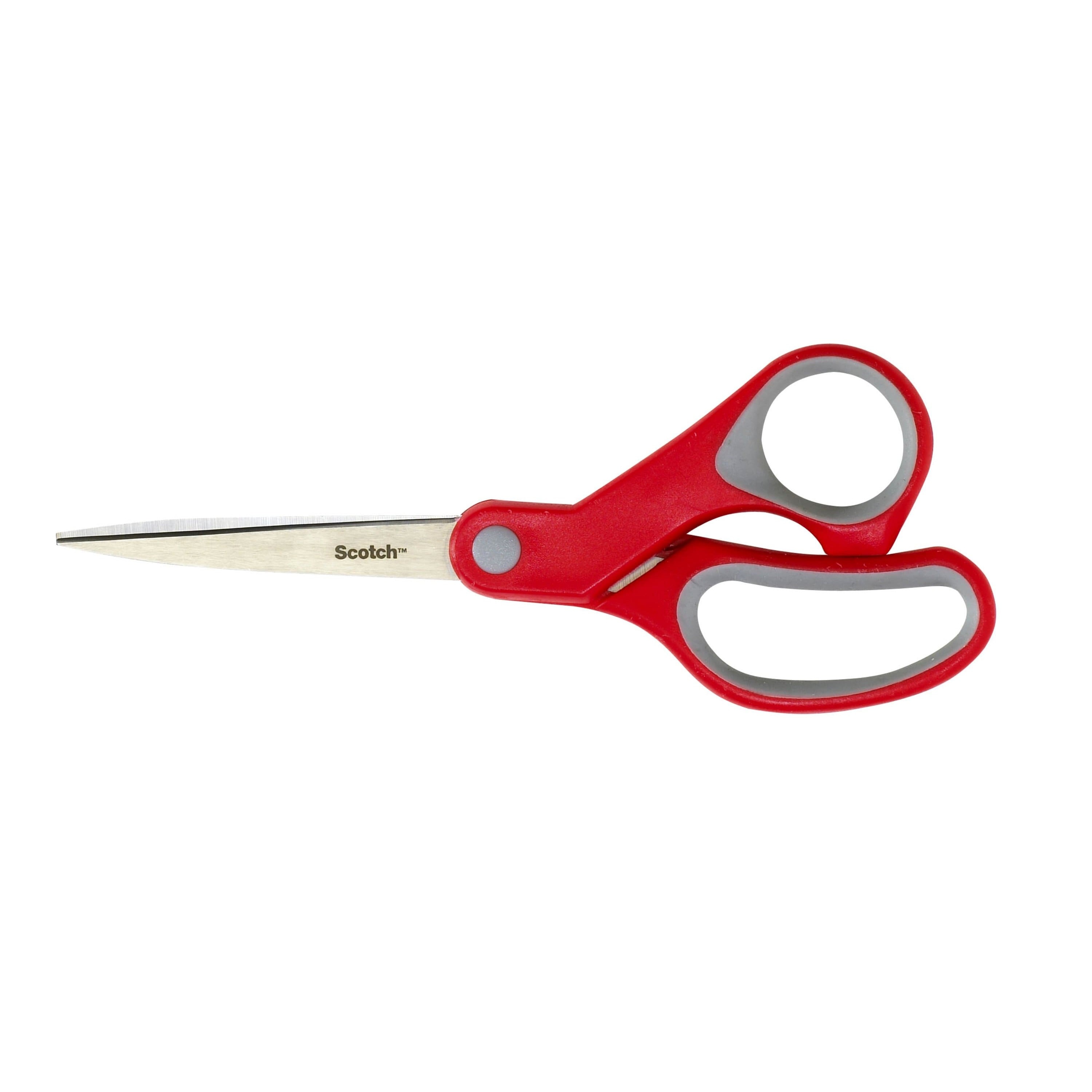 Scotch 3.5-in Stainless Steel Soft Touch Overmold Scissors