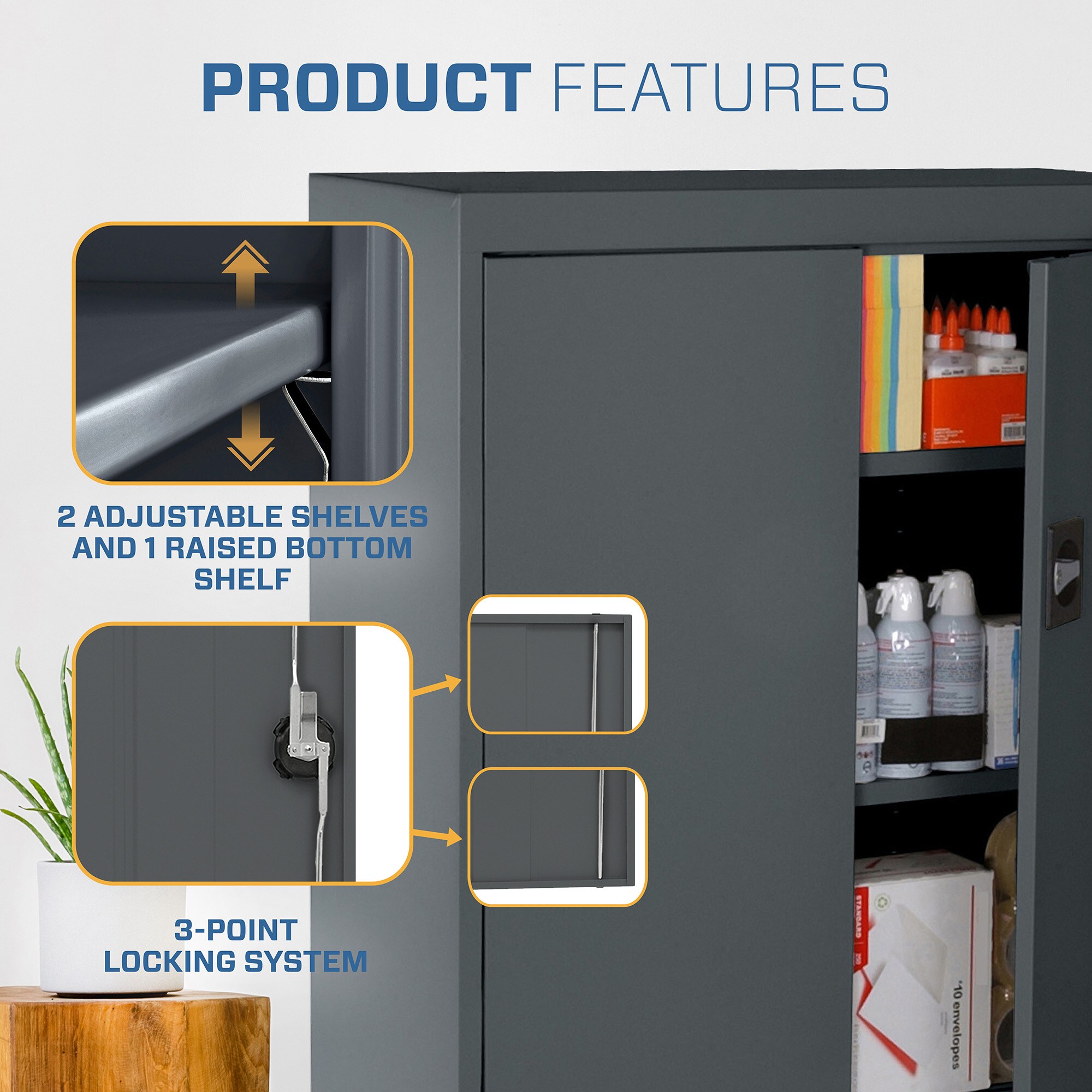 Sandusky EA2R361836-02 Garage-Cabinets - View #3