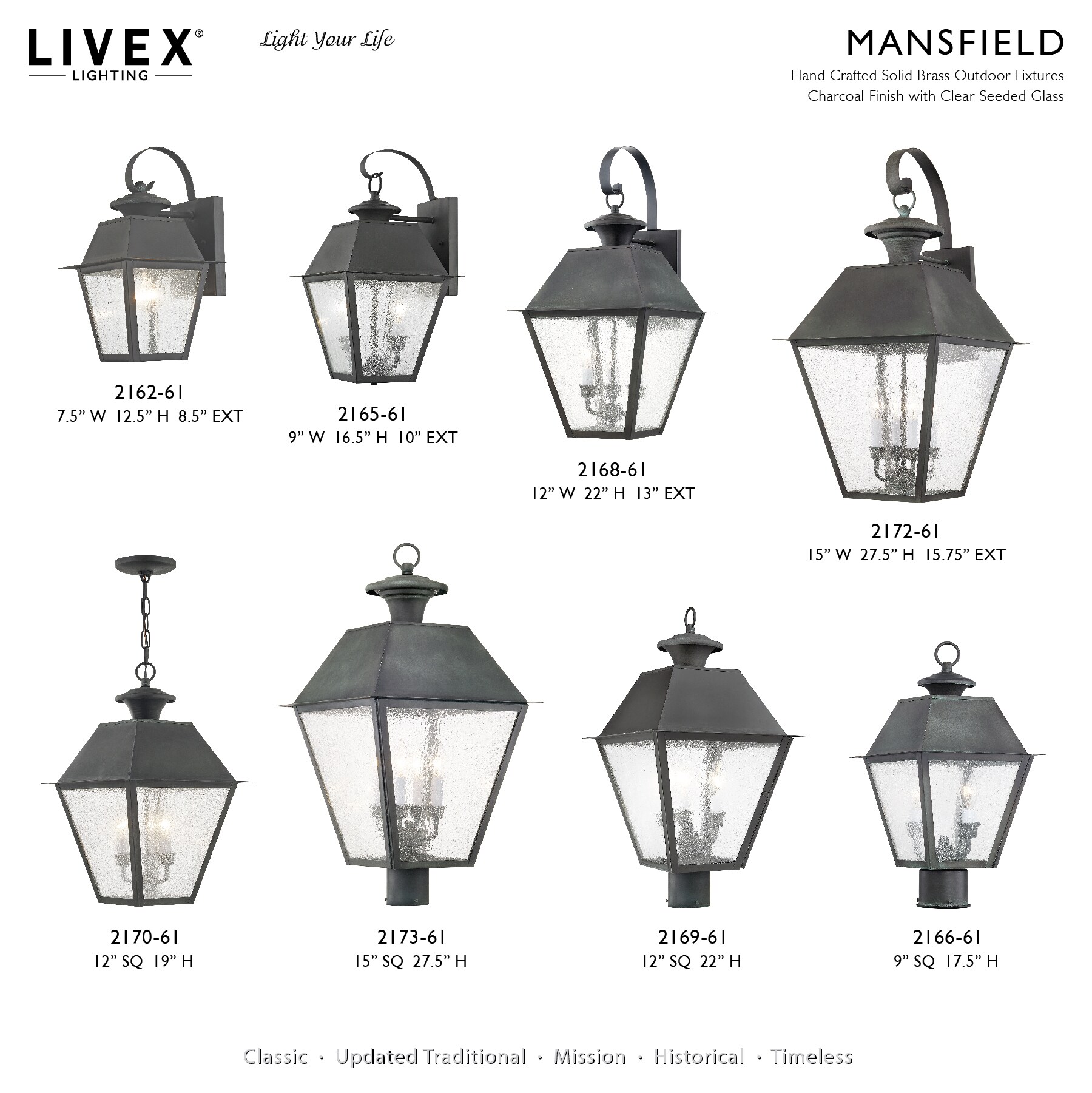Livex Lighting 2172-61 Outdoor-Wall-Lighting - View #6