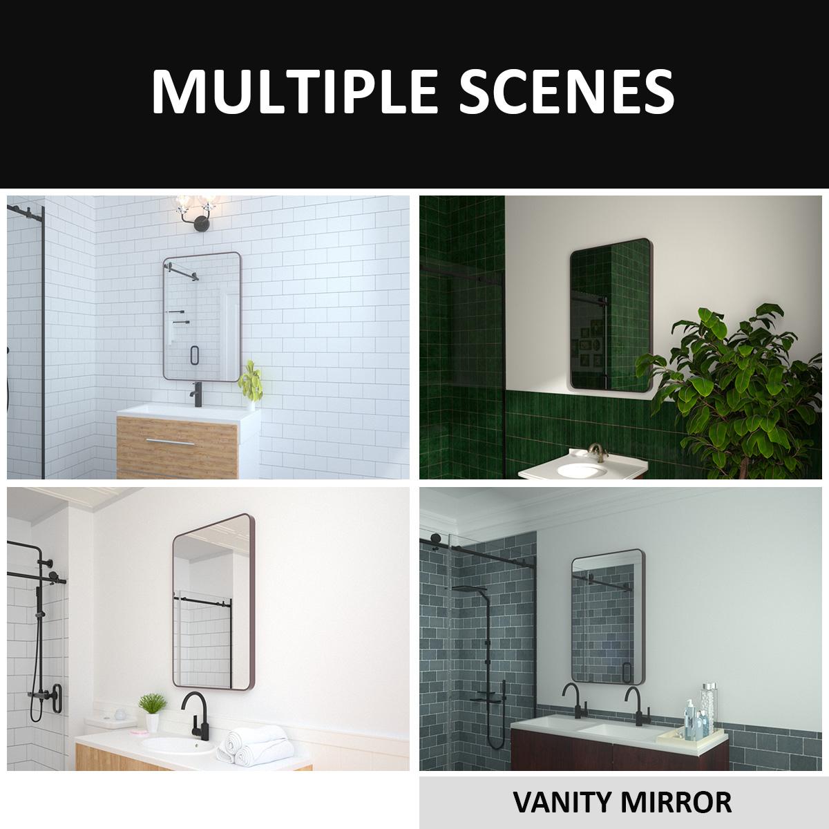 Bayfeve BF-168436-MIR Framed-Bath-Mirrors - View #10