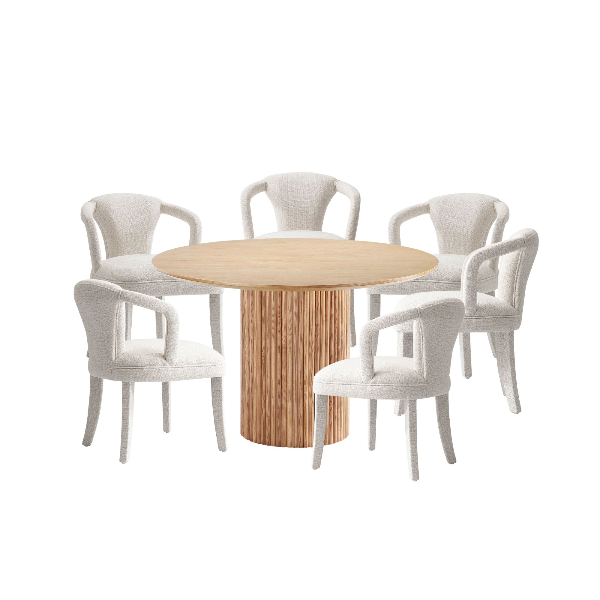 Manhattan Comfort 6-DT05DC088AR-NAIV Dining-Sets - View #2