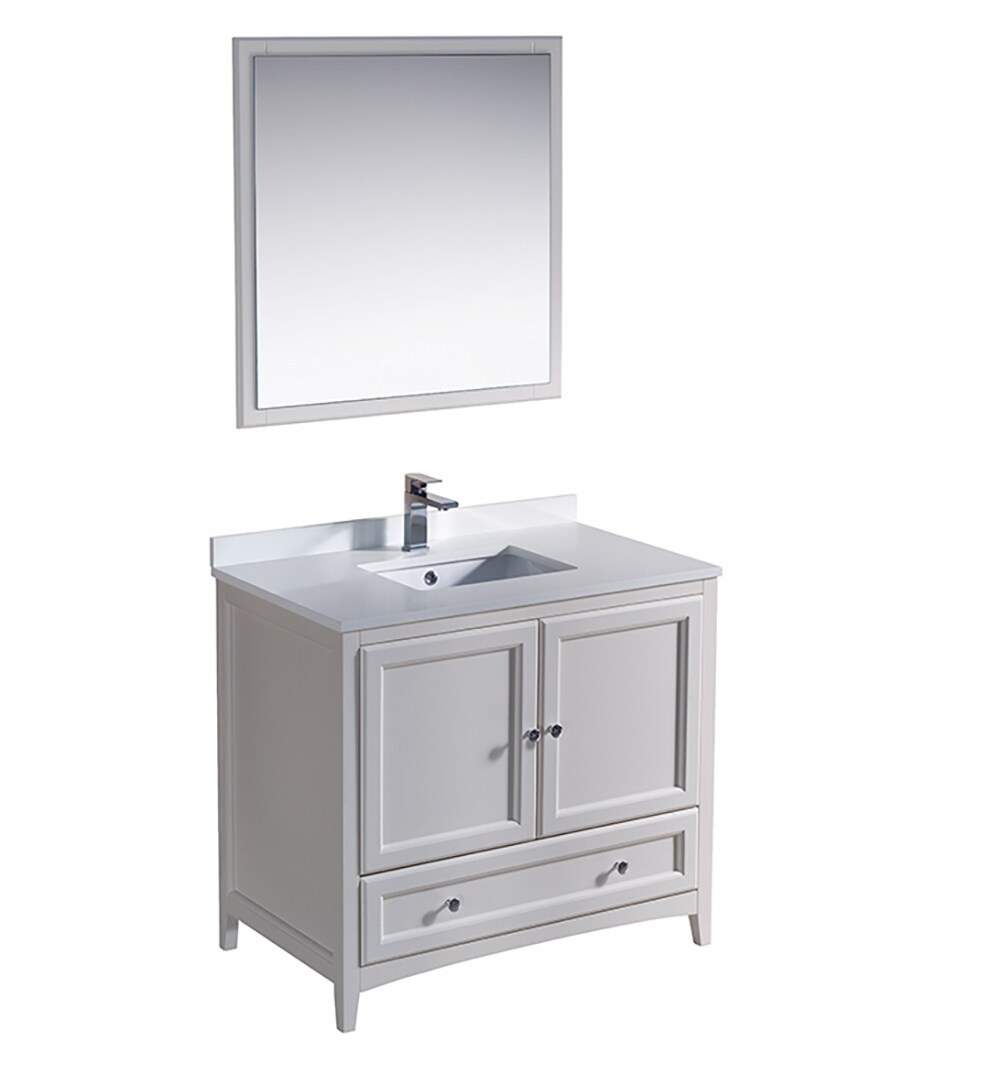 Fresca FVN2036AW Bath-Vanity-Combo - View #2