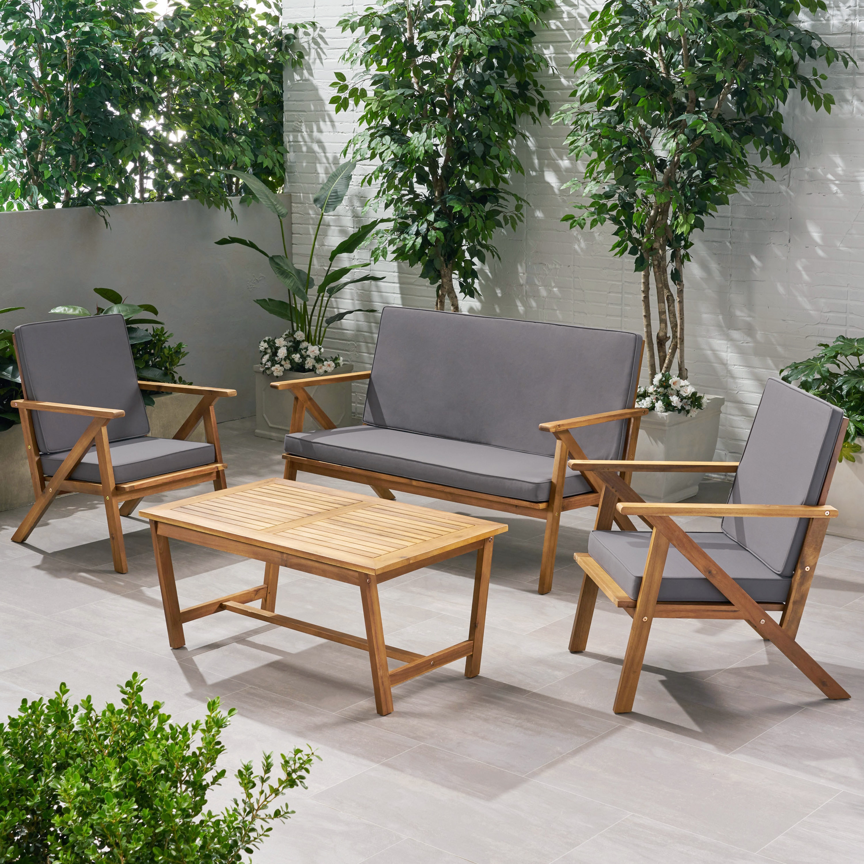AHIOU HOME ZAAHG-59411SF Patio-Conversation-Sets - View #2