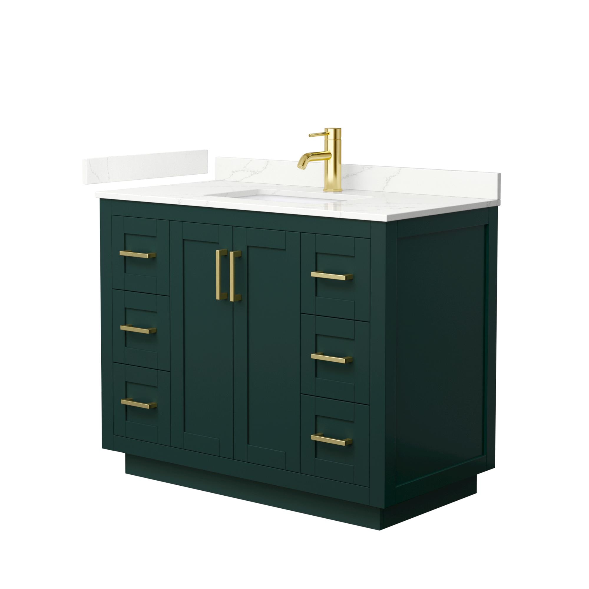 Wyndham Collection WCF292942SGDGTUNSMXX Bath-Vanity-Combo - View #2