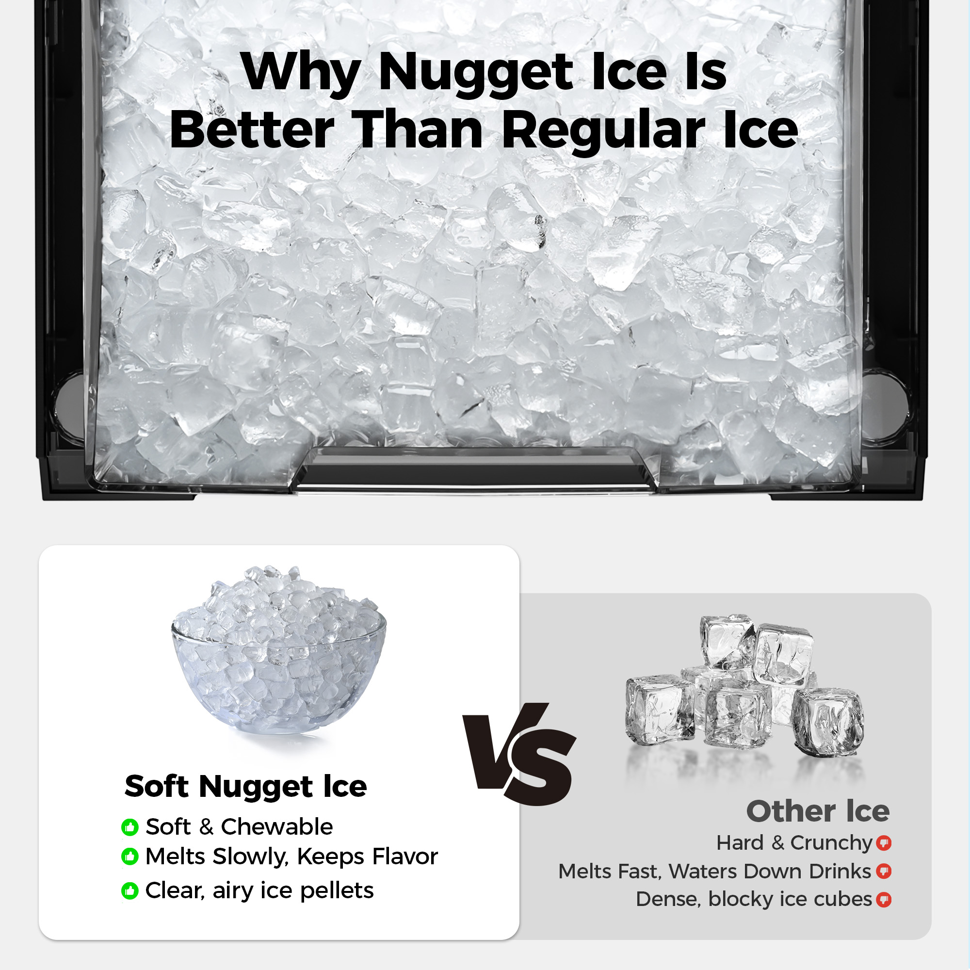 Euhomy IM025-NBS-E-LS-SC Ice-Makers - View #3