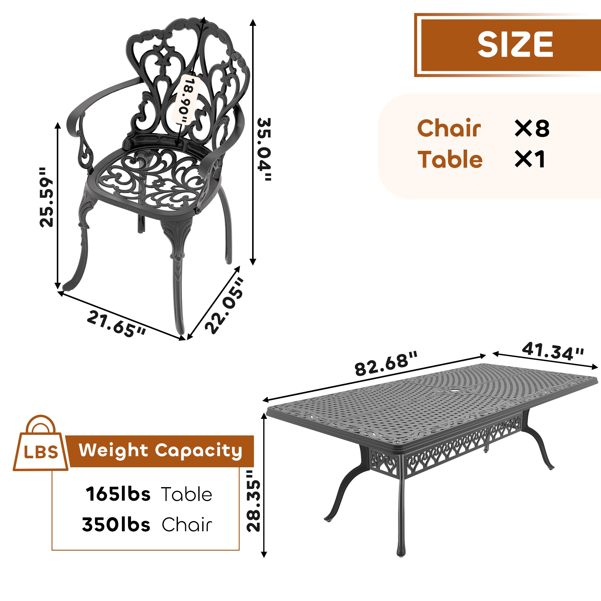nicesure SLBK6047CZ8A1175RC Patio-Dining-Sets - View #8