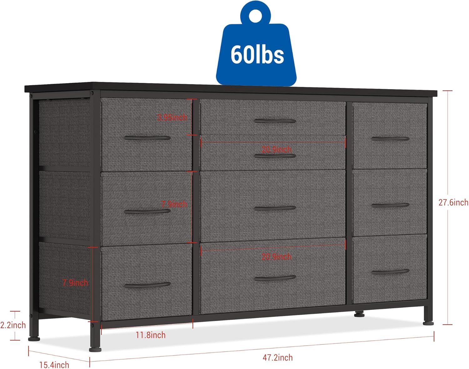 Der Rose PHO-0YK5IVV1-HF2 Storage-Drawers - View #3