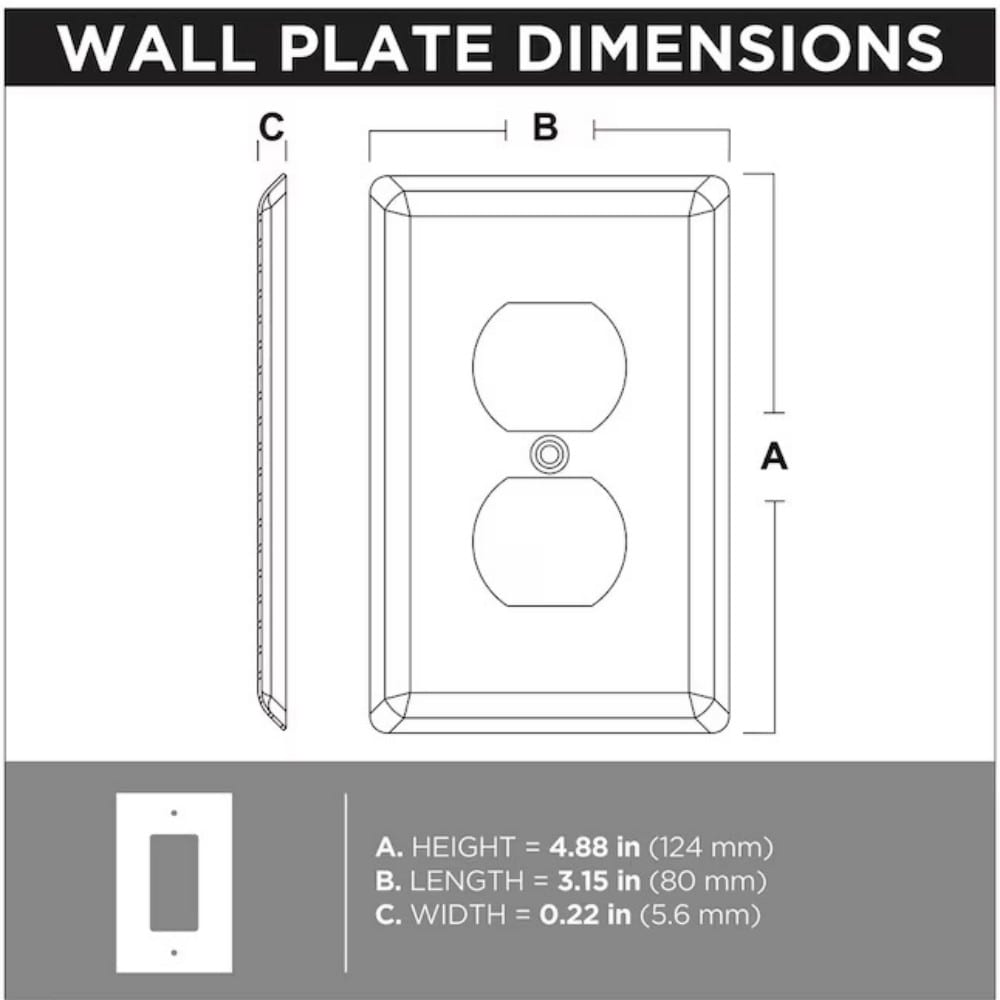 allen + roth DWS00027 Electrical-Wall-Plates - View #5