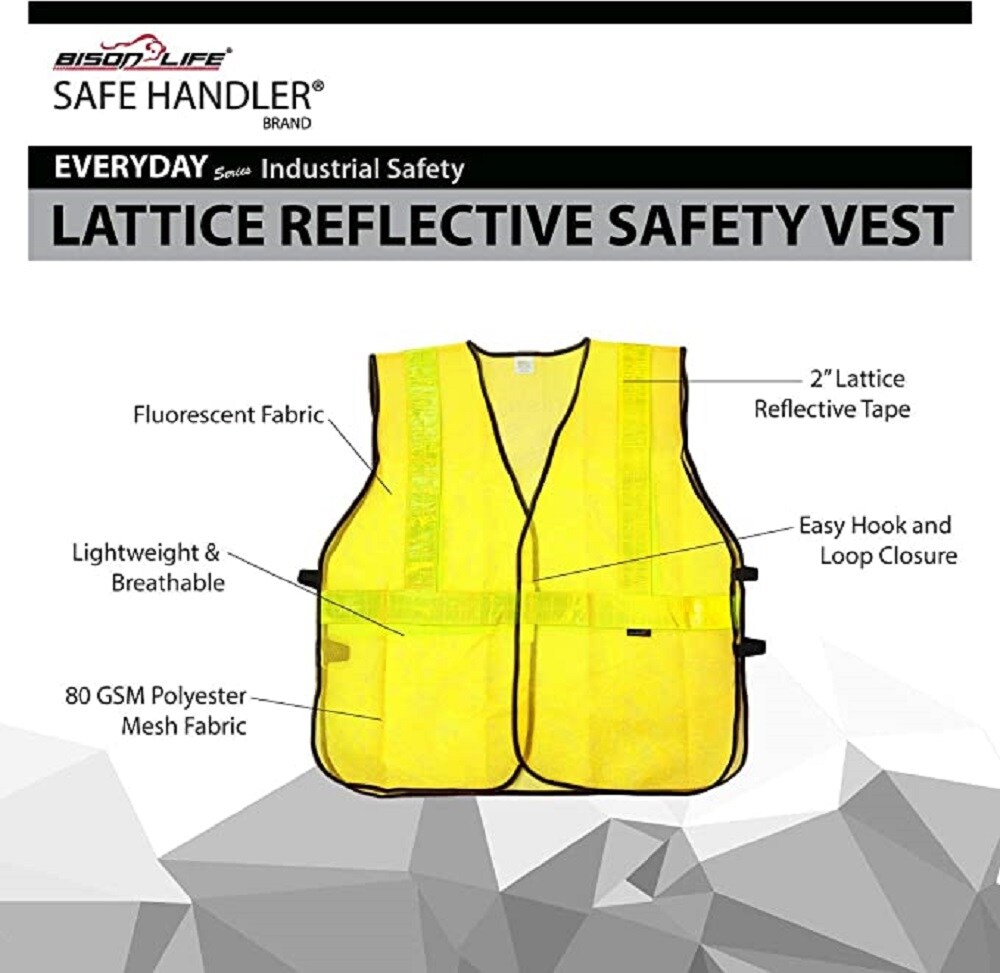 BISON LIFE BLSH-ES-XL-SV2Y-2-5 Safety-Vests - View #6