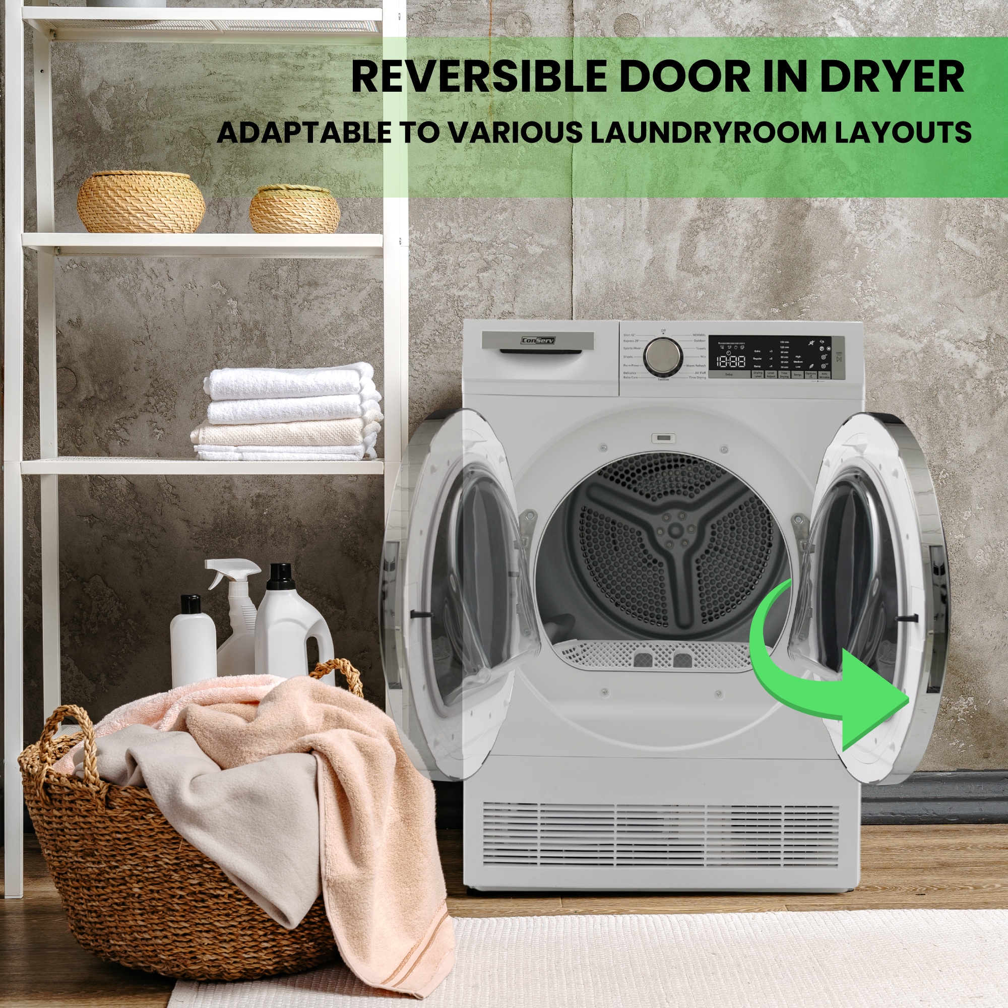 ConServ CW 2240 + CD 4040 W Combo-Washer-And-Dryer - View #9