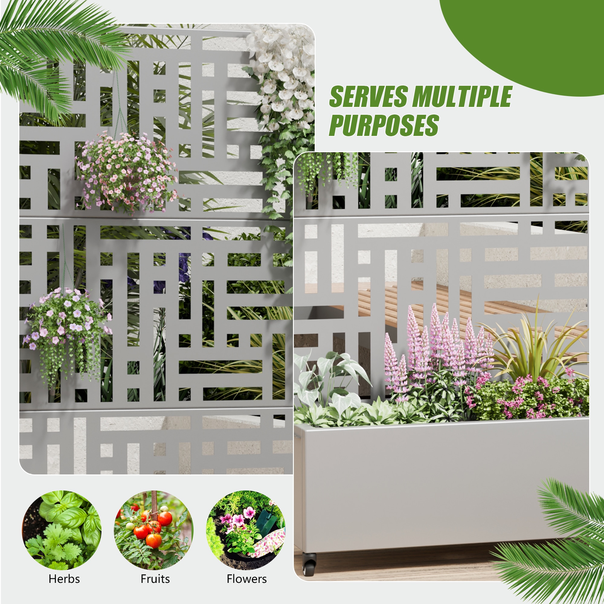 Misty Moon LW0409-RPB-ZZX185 Raised-Planter-Boxes - View #3