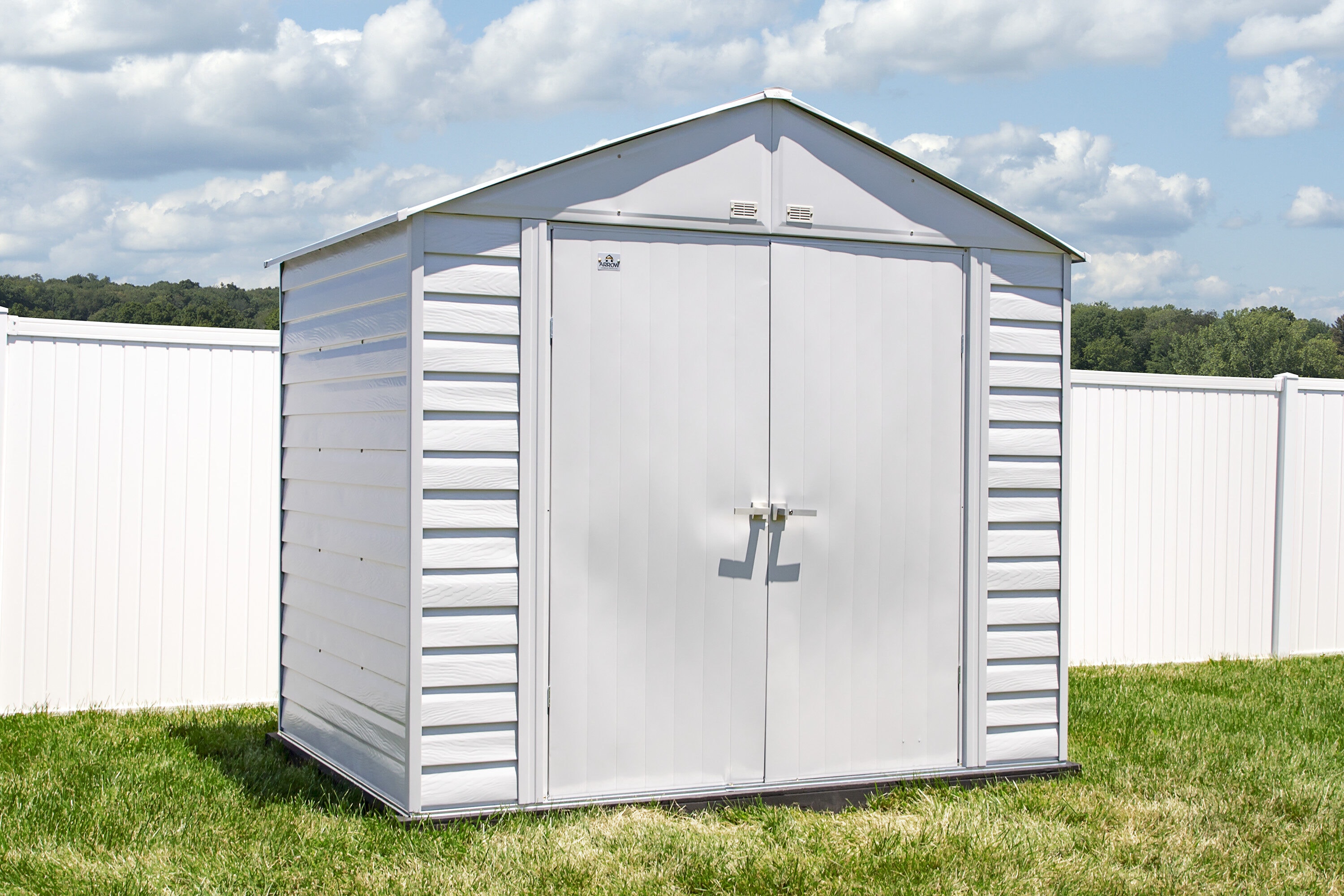 Arrow SCG86FG 8-ft x 6-ft Select Galvanized steel Storage Shed