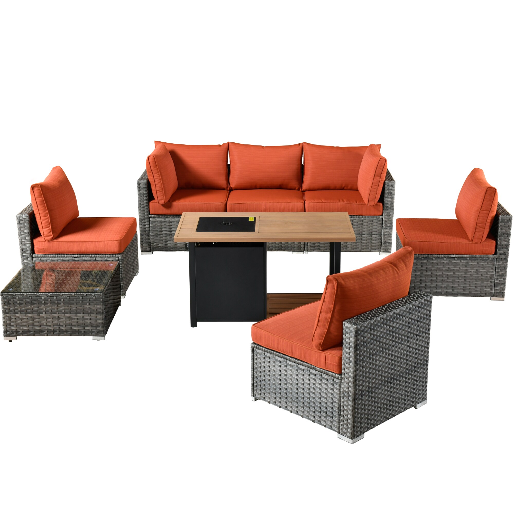 weaxty DCFP81RRS808 Patio-Conversation-Sets - View #8